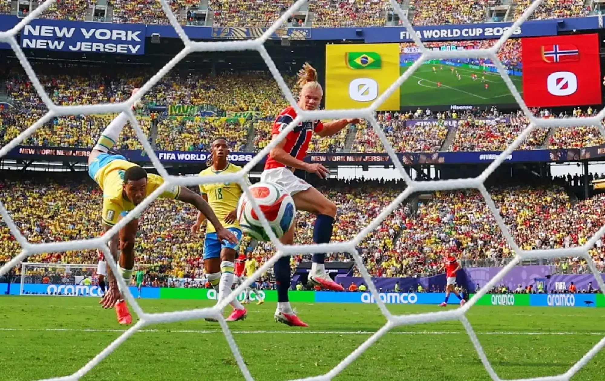 Haaland double sends Brazil crashing out of World Cup
