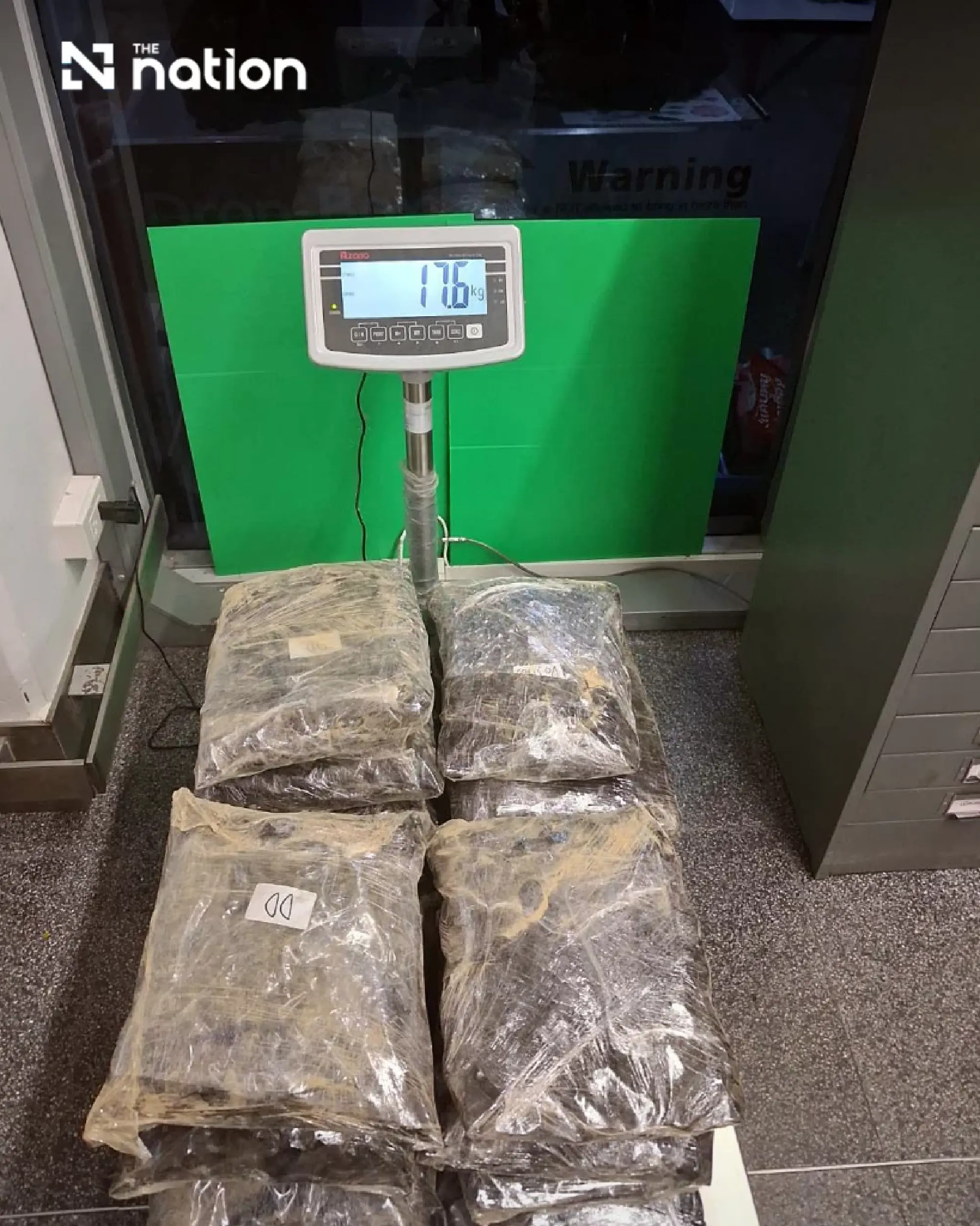 Two women arrested at Phuket airport with 32kg of cannabis