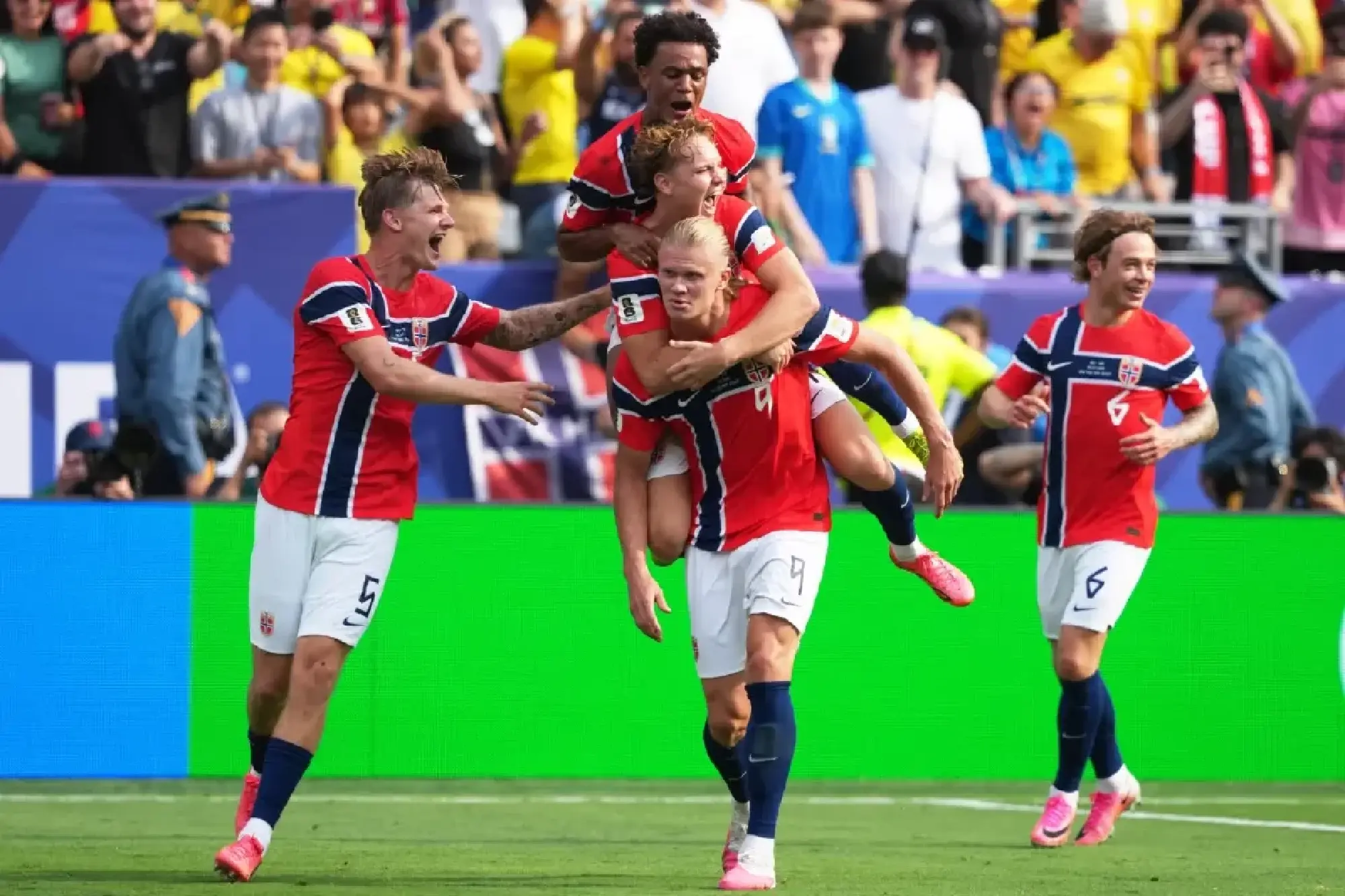 Haaland double sends Brazil crashing out of World Cup