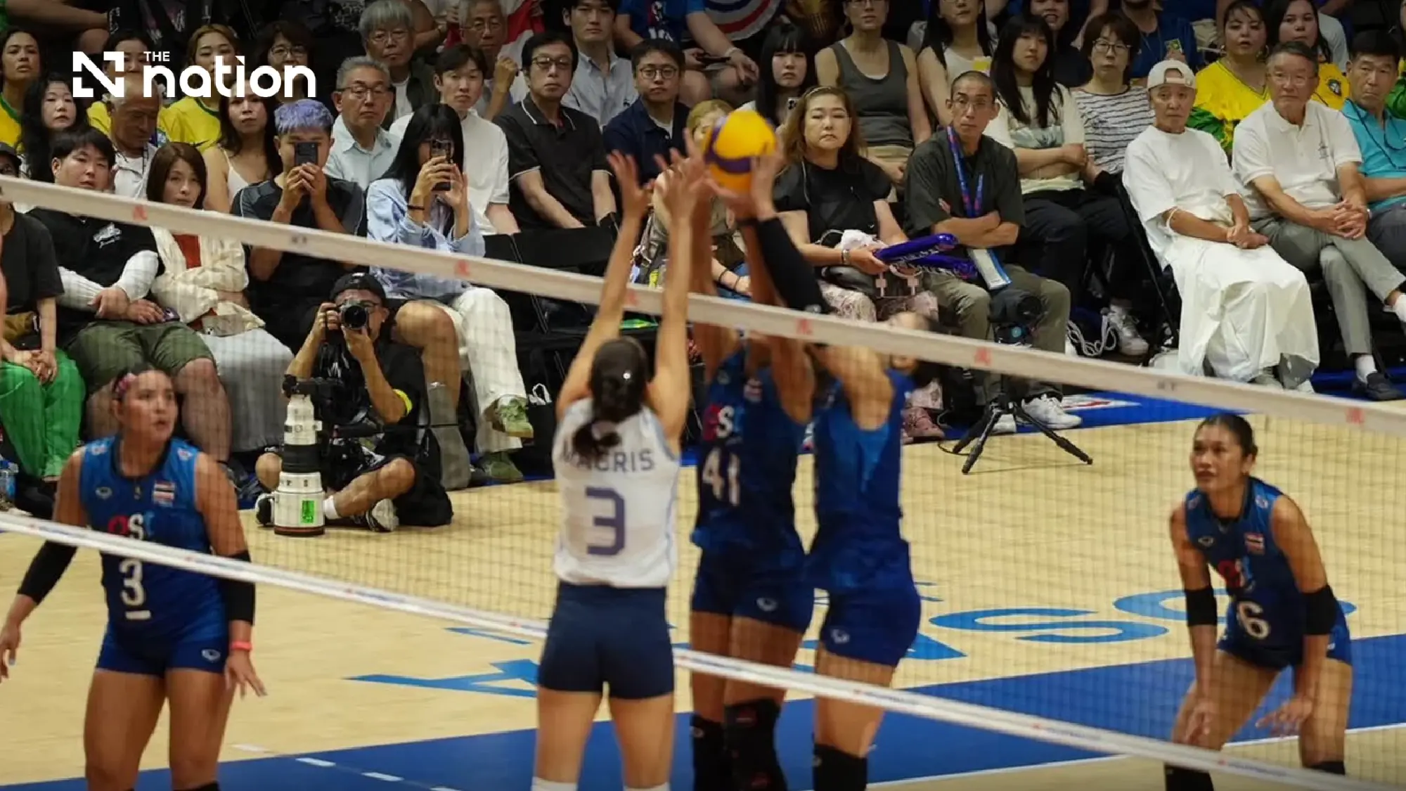 Thailand stun world No 2 Brazil with straight-set VNL win