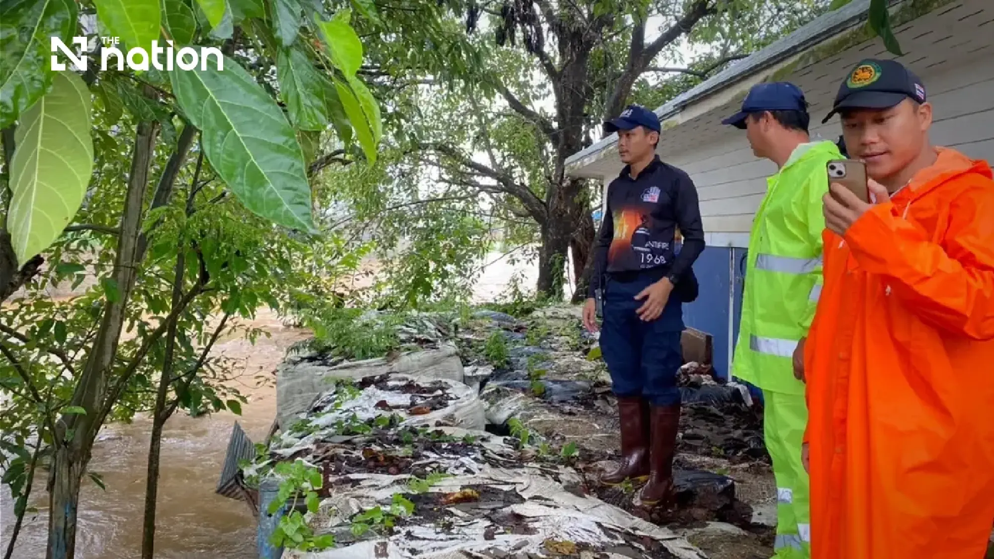 Sai River nears critical level after overnight rain in Chiang Rai