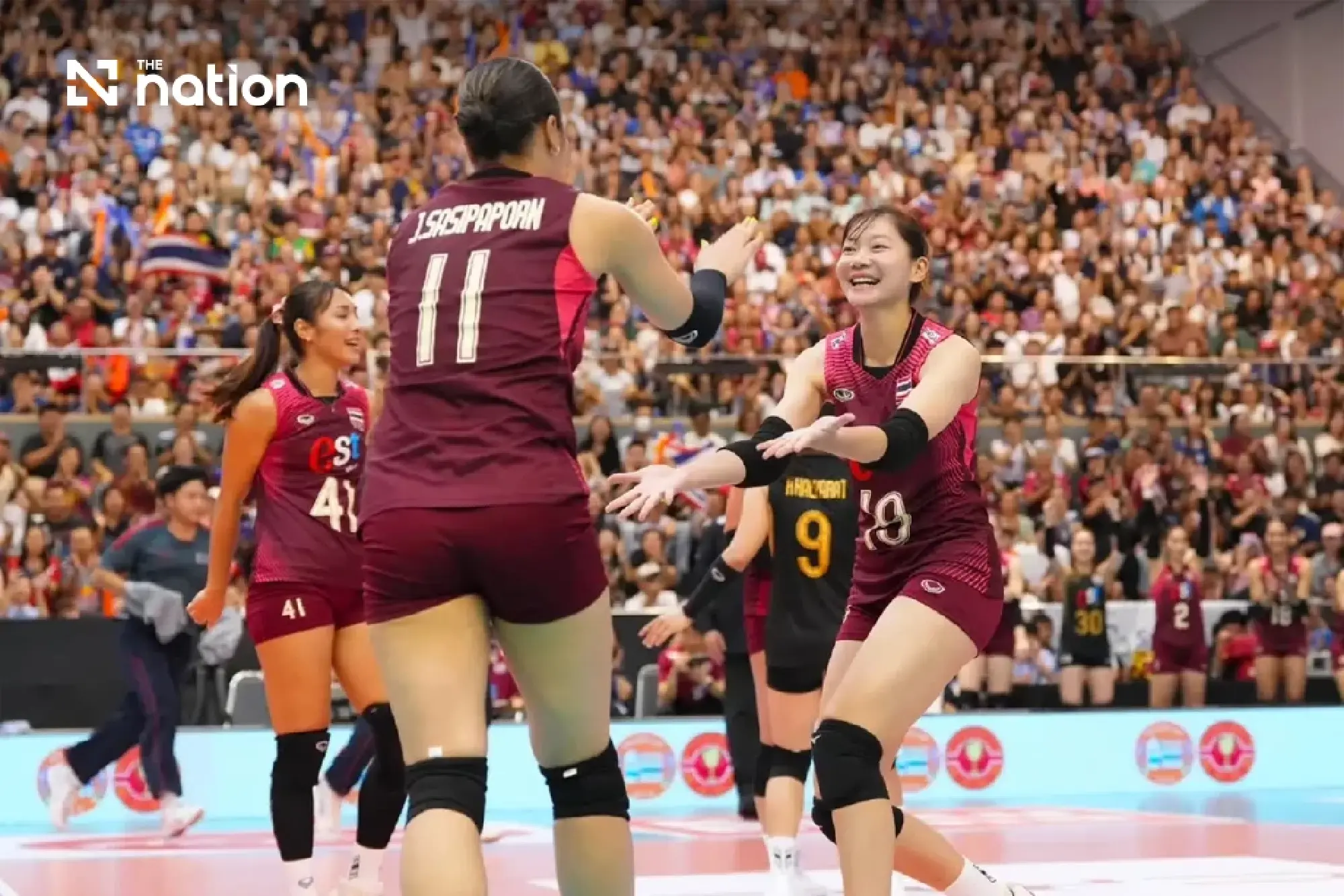 Thailand women’s volleyball team eyes Asian title and LA28 Olympic berth