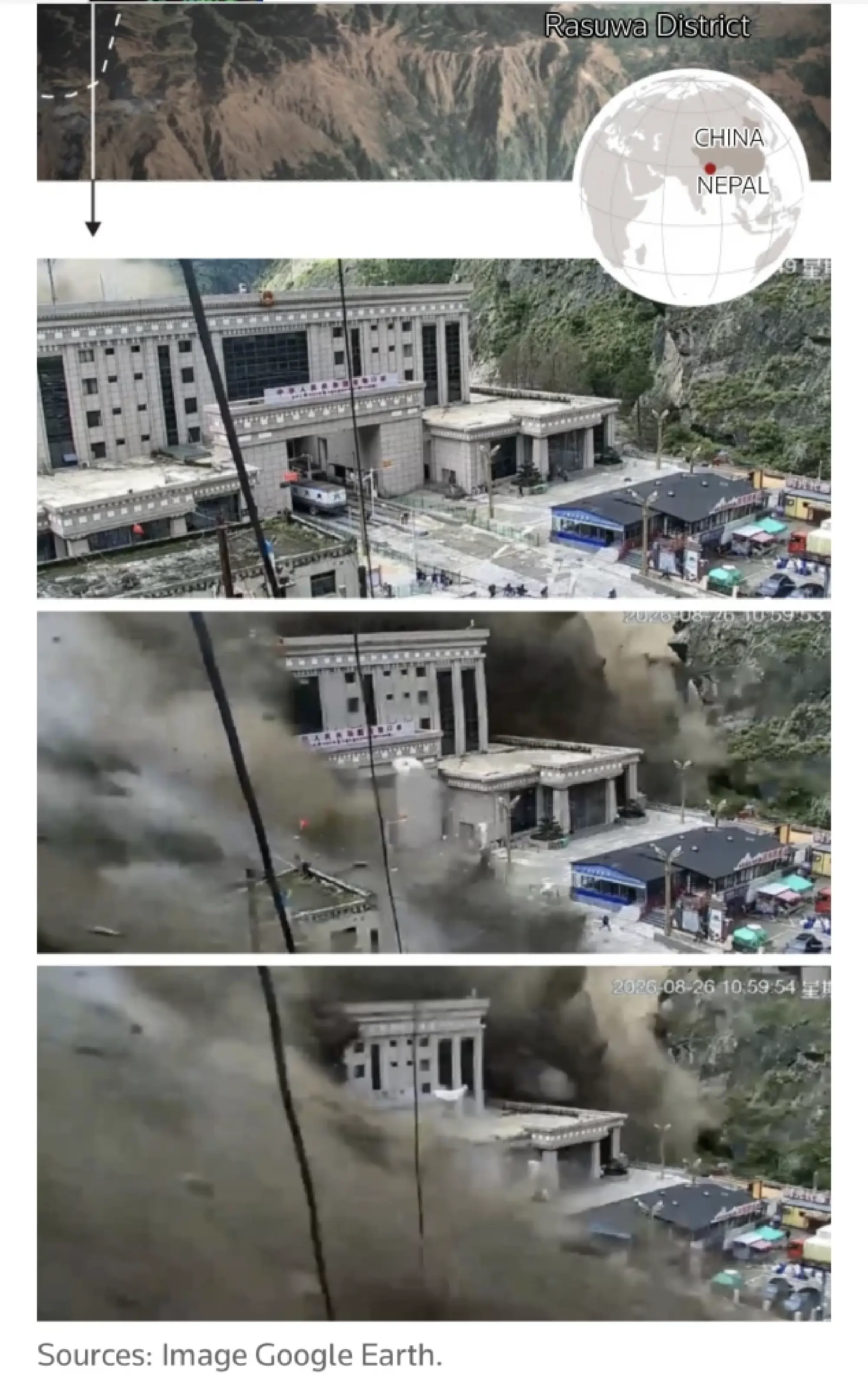 Nine South Koreans missing and 10 stranded in Nepal-Tibet floods