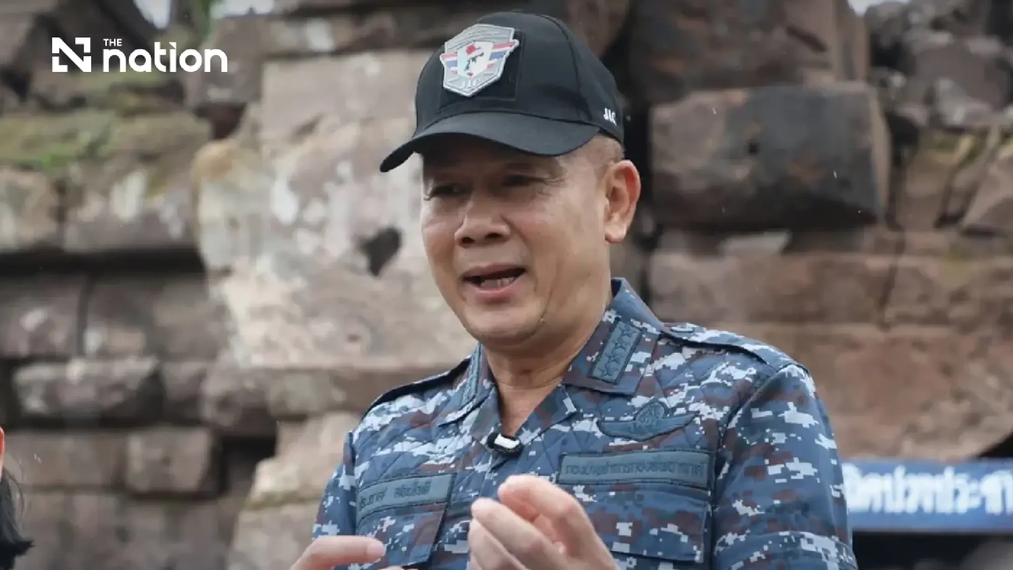 ACM Prapas Sonjaidee, Director of the Joint Information Centre on the Thailand - Cambodia Situation (JIC)