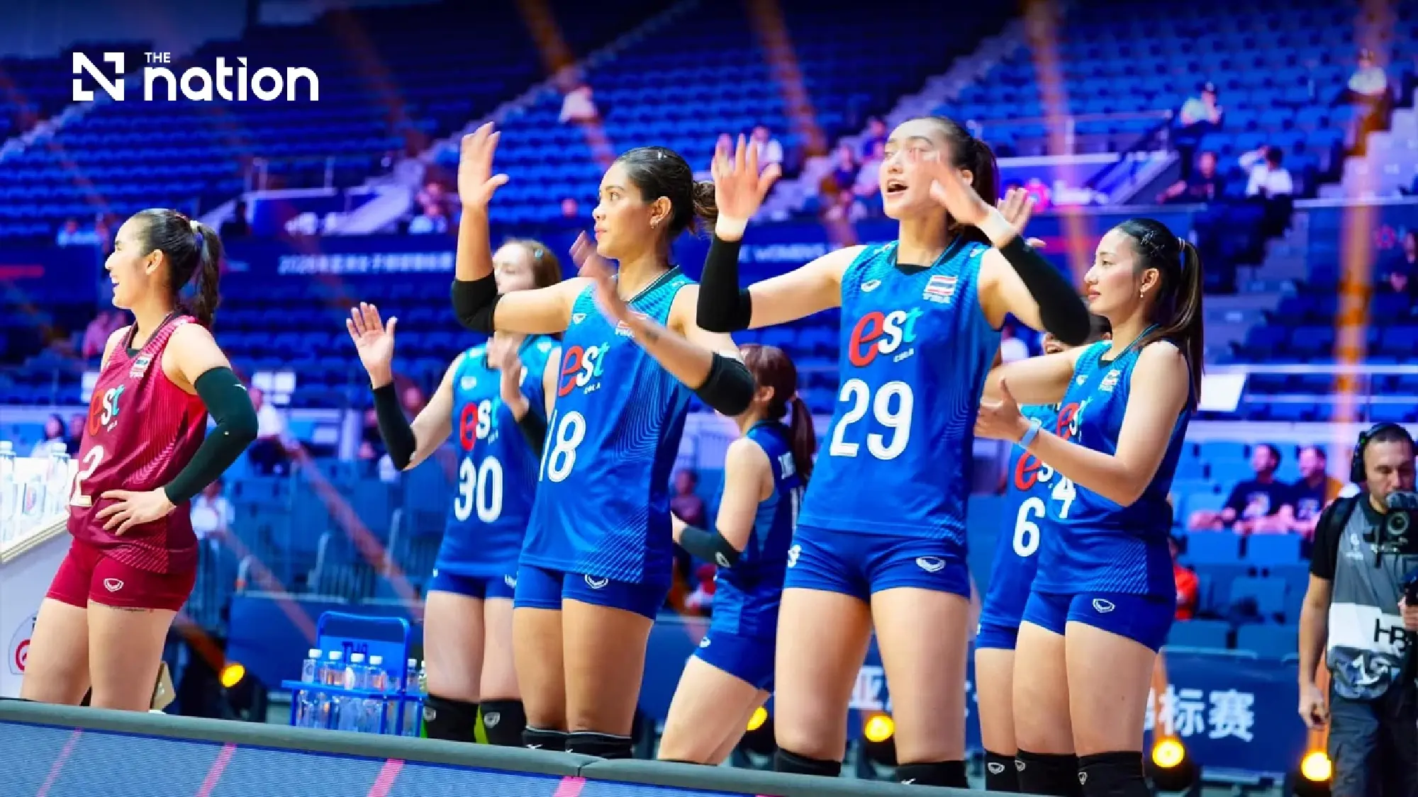 Thailand sweep Australia to open AVC volleyball title defence
