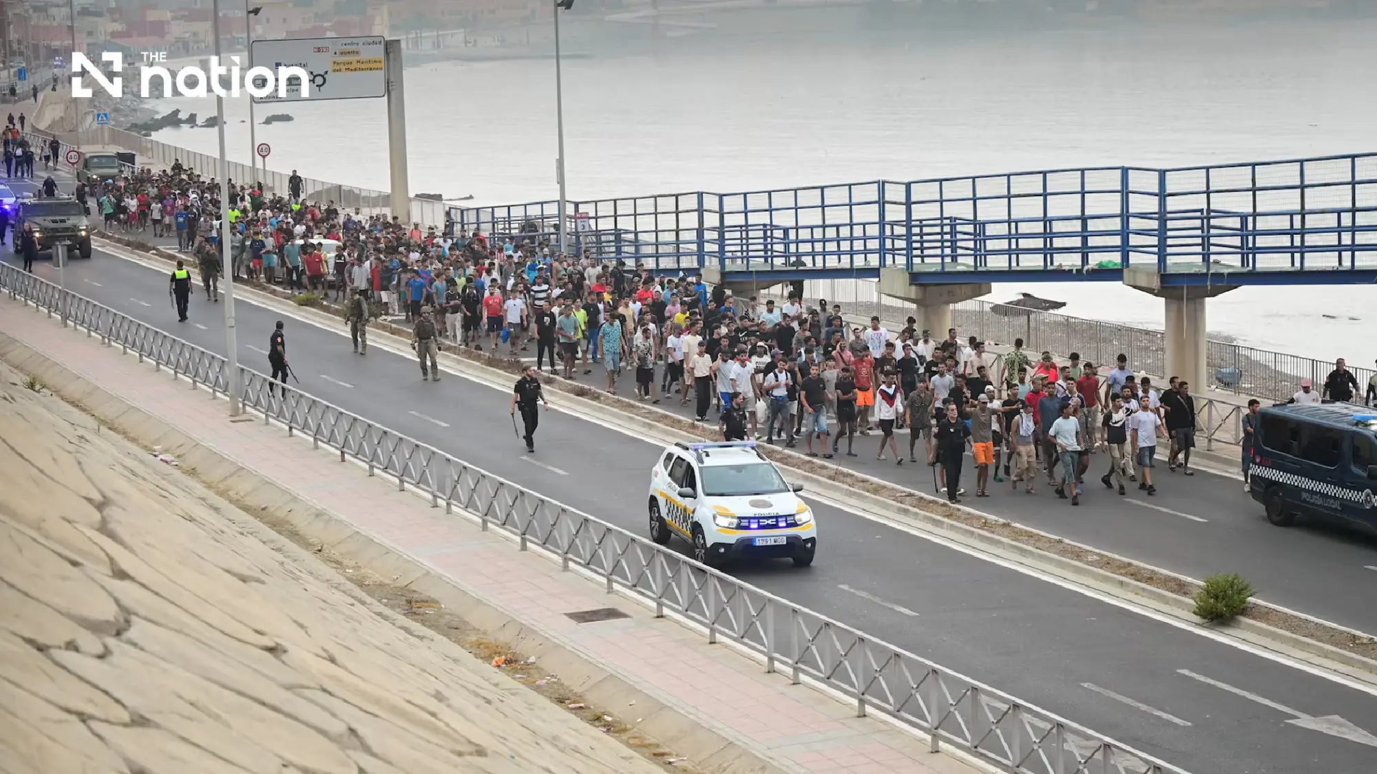 Spain reinforces Ceuta sea border after mass crossings