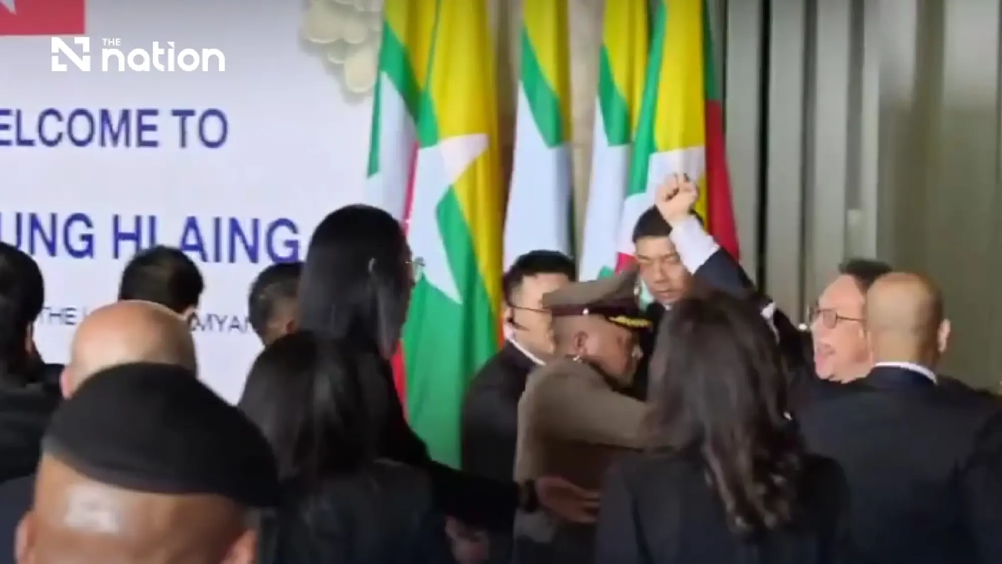 People’s Party MP calls for peace as Myanmar leader visits parliament