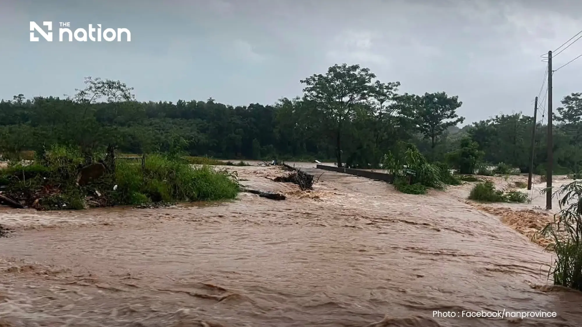 PM Anutin orders aid for flooded Nan as shelter opens in disaster area