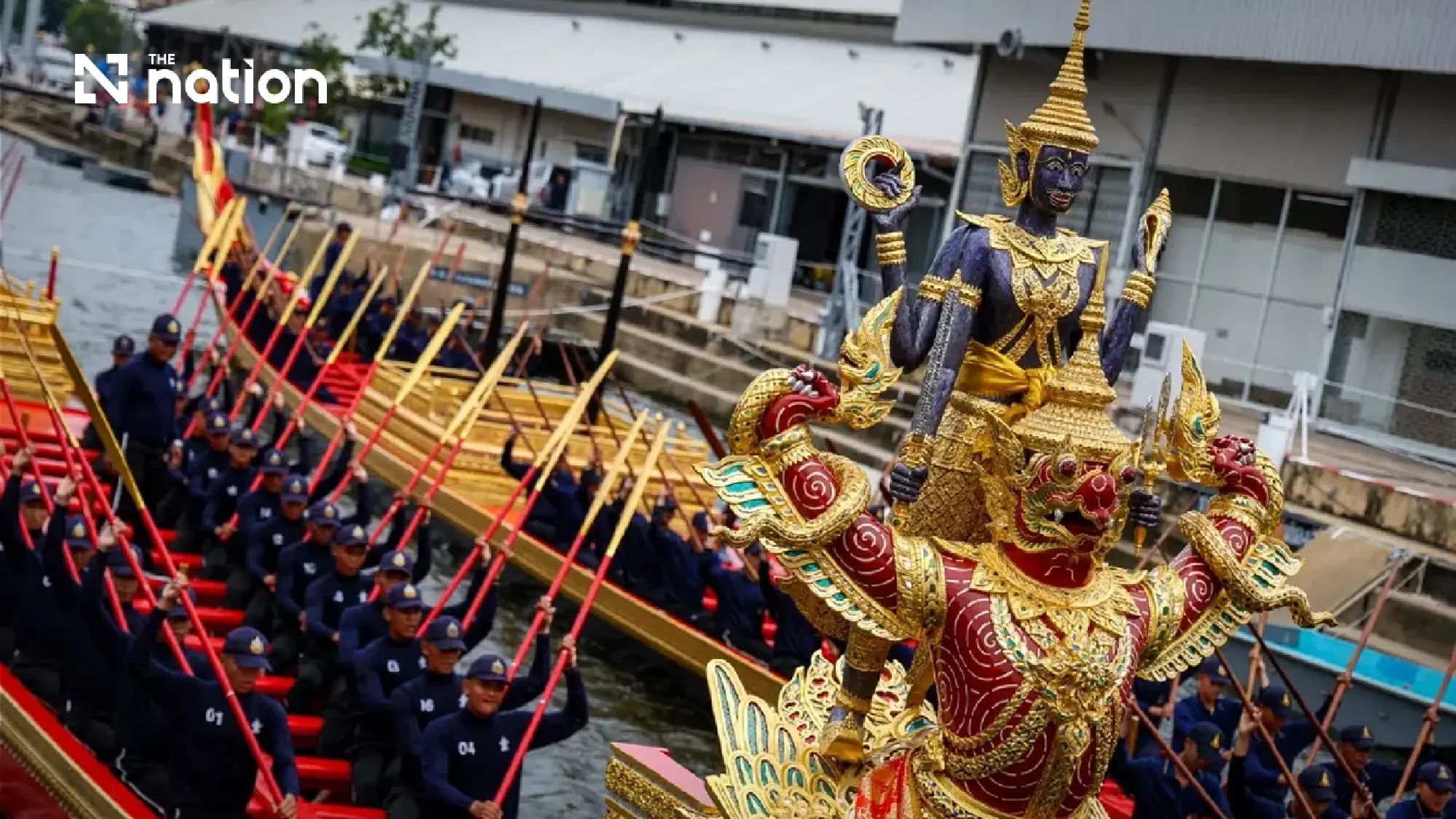 Marine Department restricts Chao Phraya traffic for royal barge rehearsals