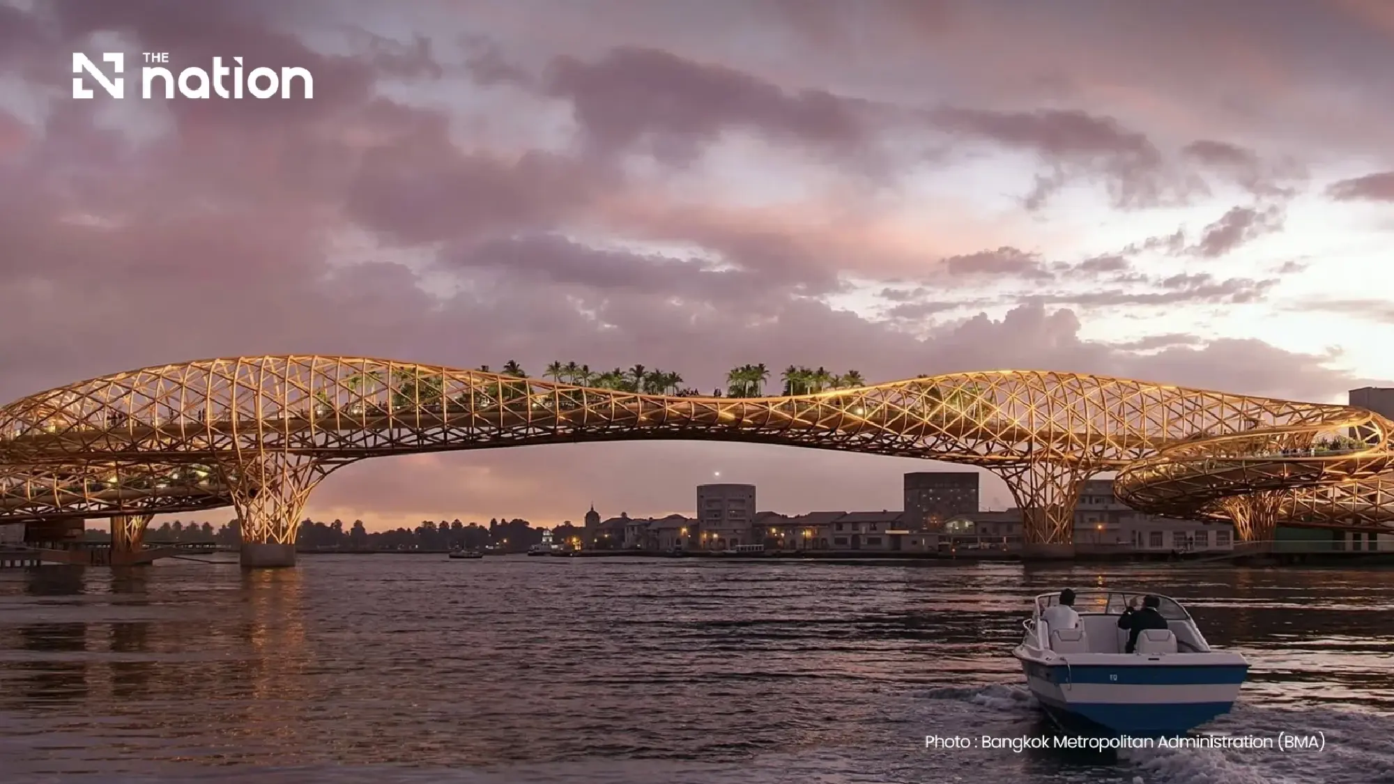 Bangkok Plans $29m Pedestrian Bridge to Link Historic River Districts