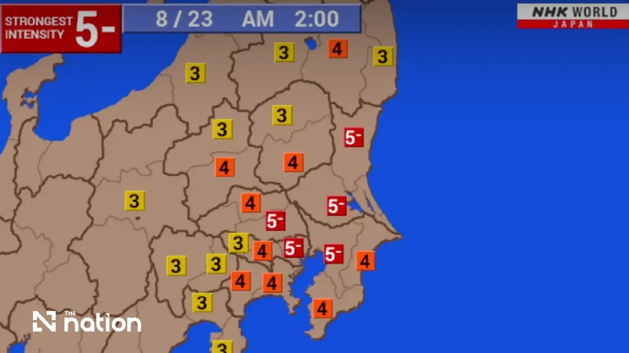 Thai embassy warns of aftershocks after magnitude 5.9 quake in Ibaraki