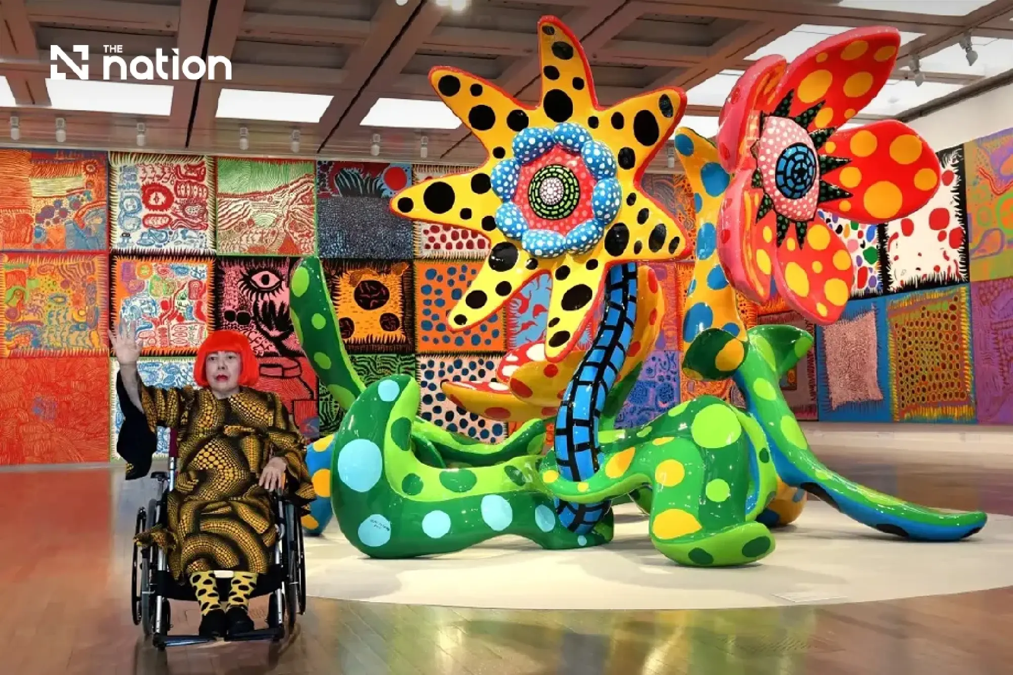 Japan’s celebrated ‘queen of polka dots’ Yayoi Kusama dies at 97