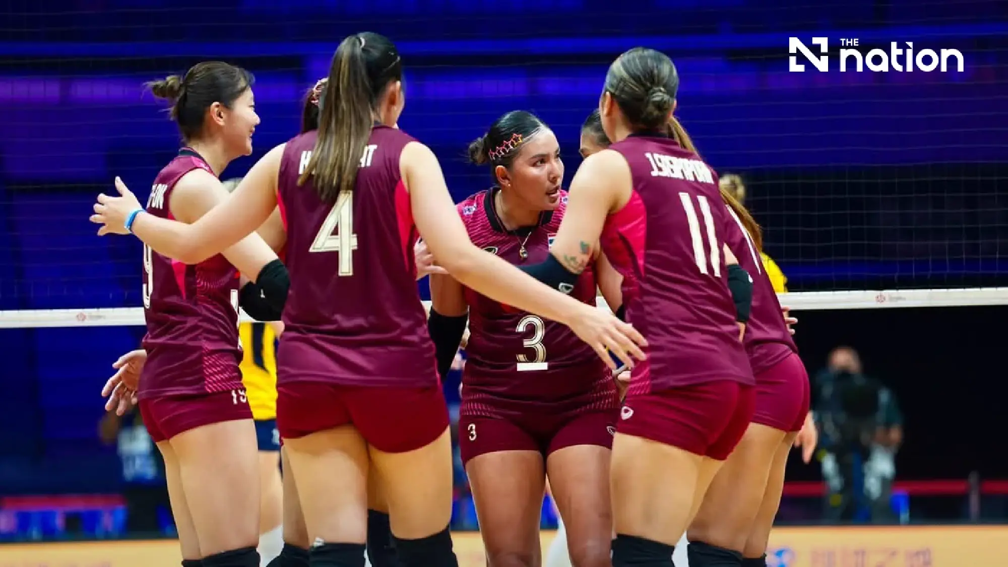 Thailand top Pool B after four-set win over Kazakhstan