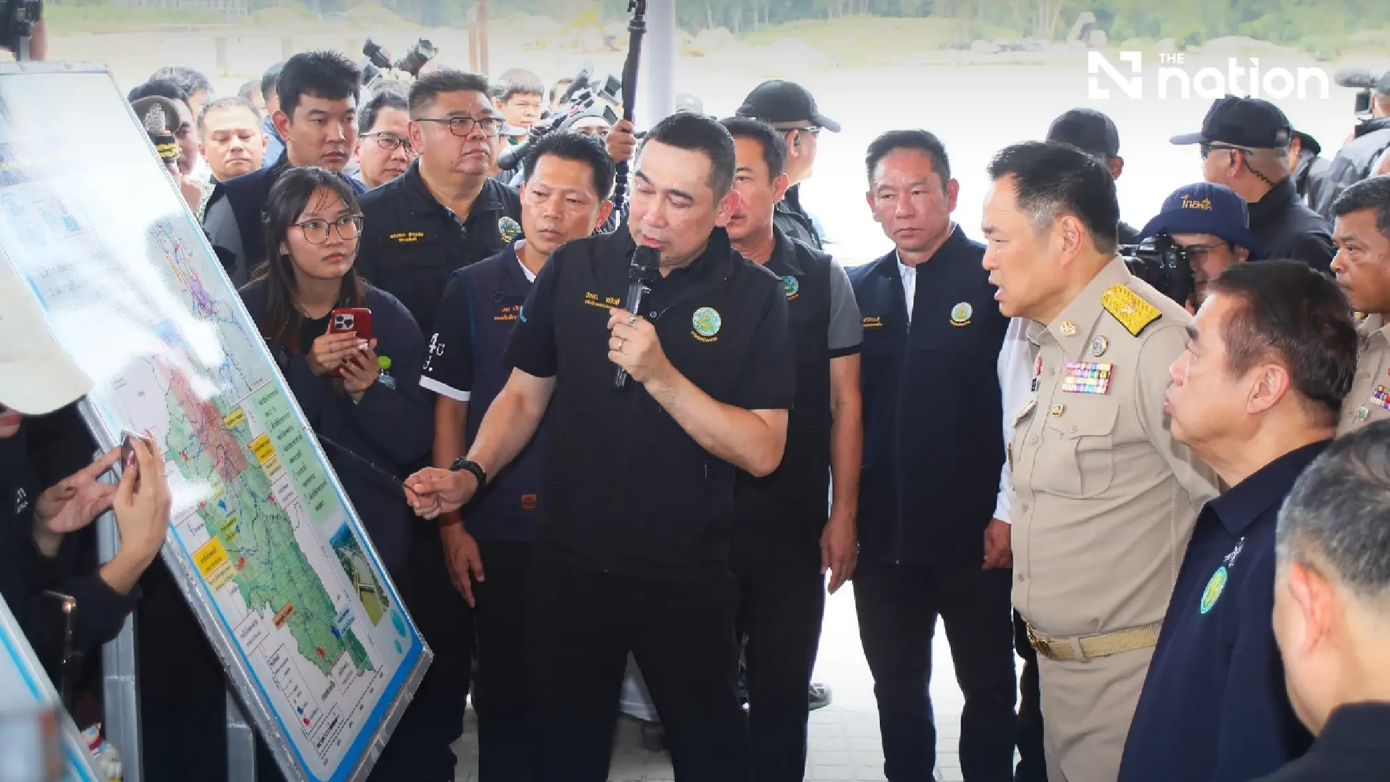 Anutin orders Hat Yai drainage canal repairs within 90 days