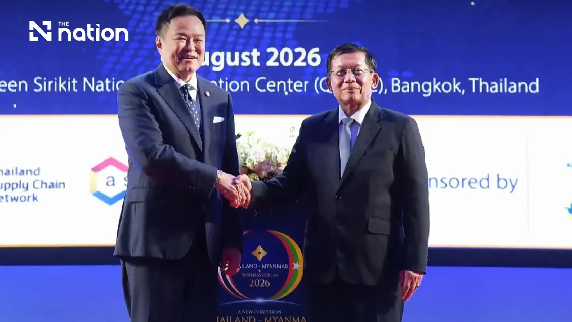 Thailand-Myanmar forum draws 700 to revive business ties