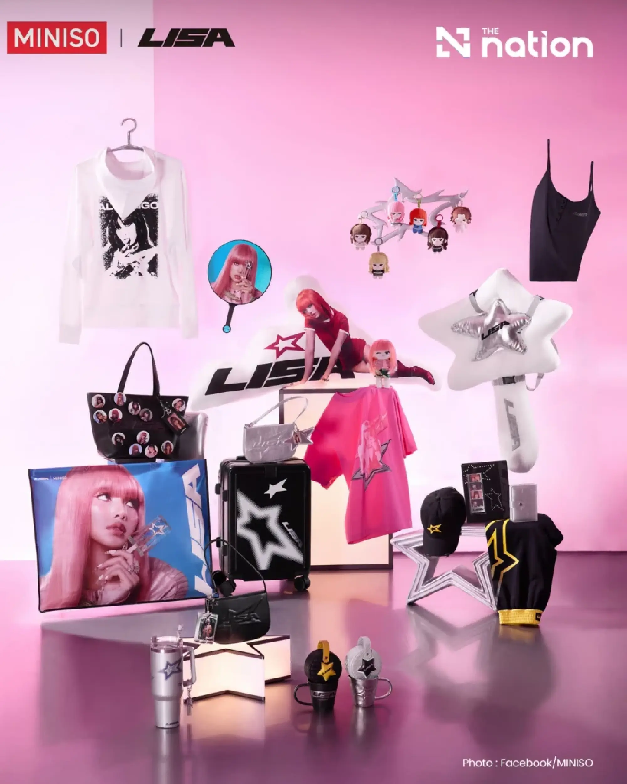 MINISO × LISA stages its first global pop-up at Bangkok’s ICONSIAM