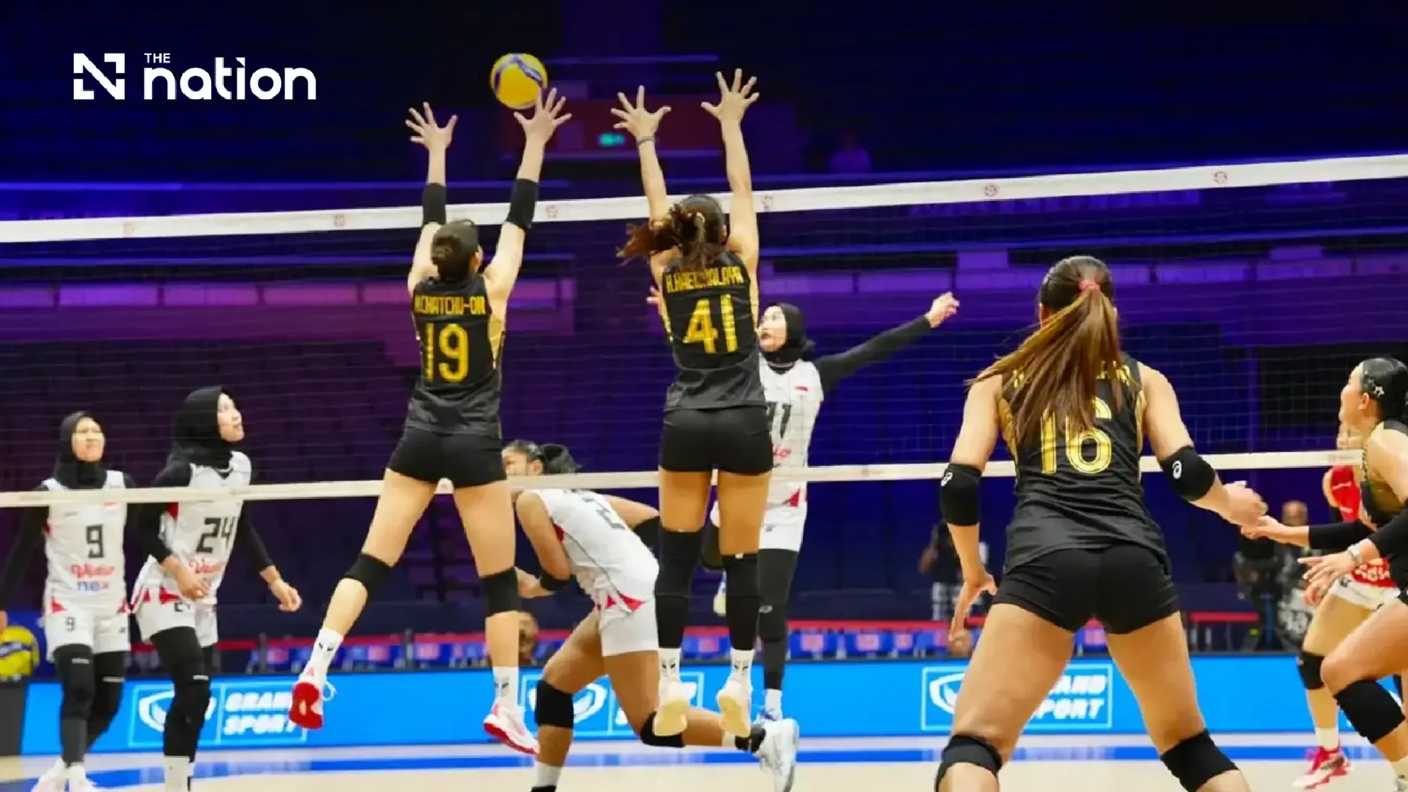 Thailand sweep Indonesia to lead Asian Championship Pool B