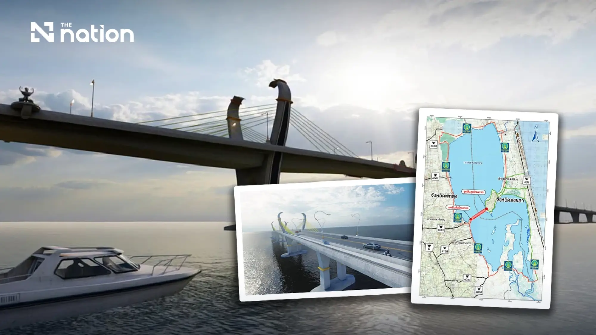Songkhla Lake bridge will cut two-hour trip to 15 minutes