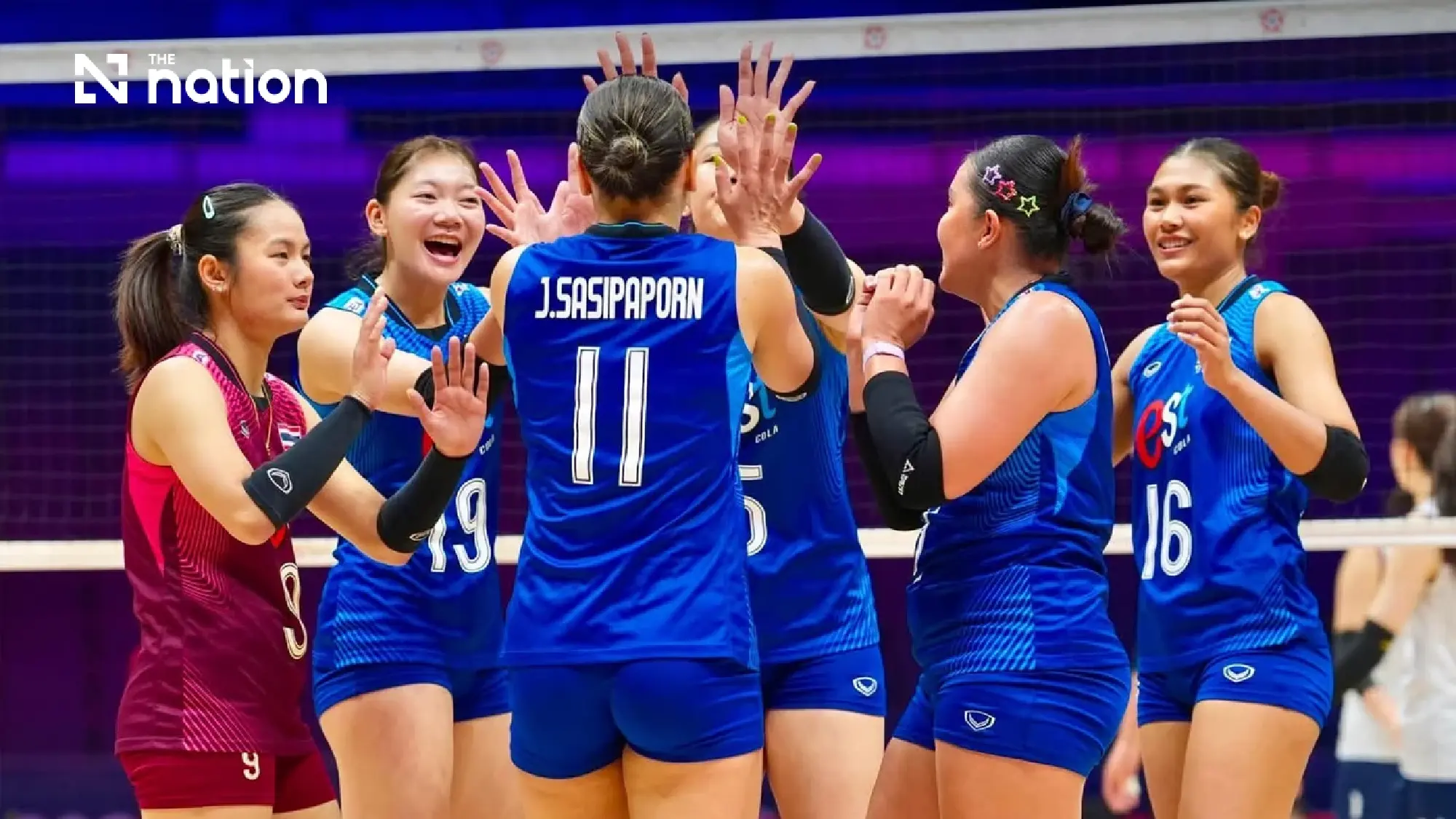 Thailand sweep South Korea to reach Asian semi-finals