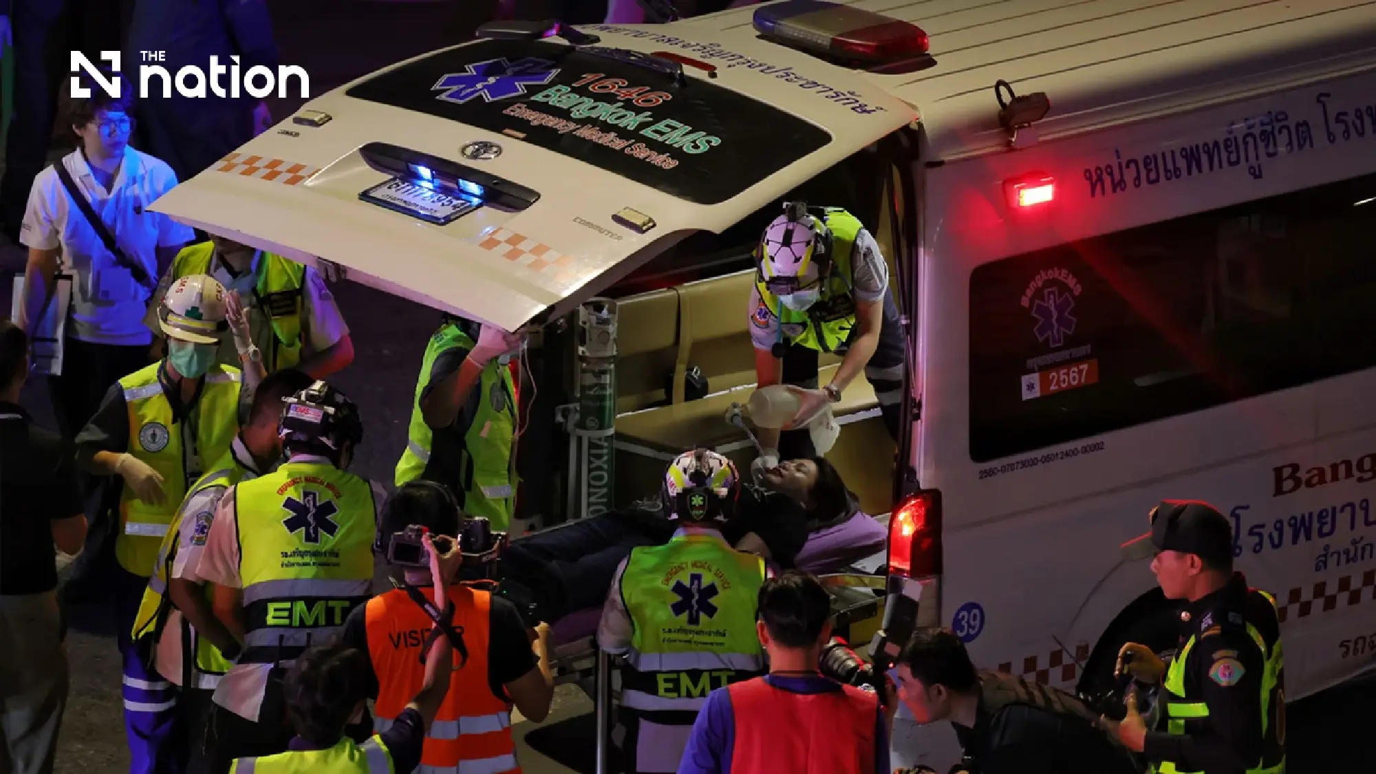 Bangkok Authorities Stage Mass Casualty Earthquake Drill on Skytrain