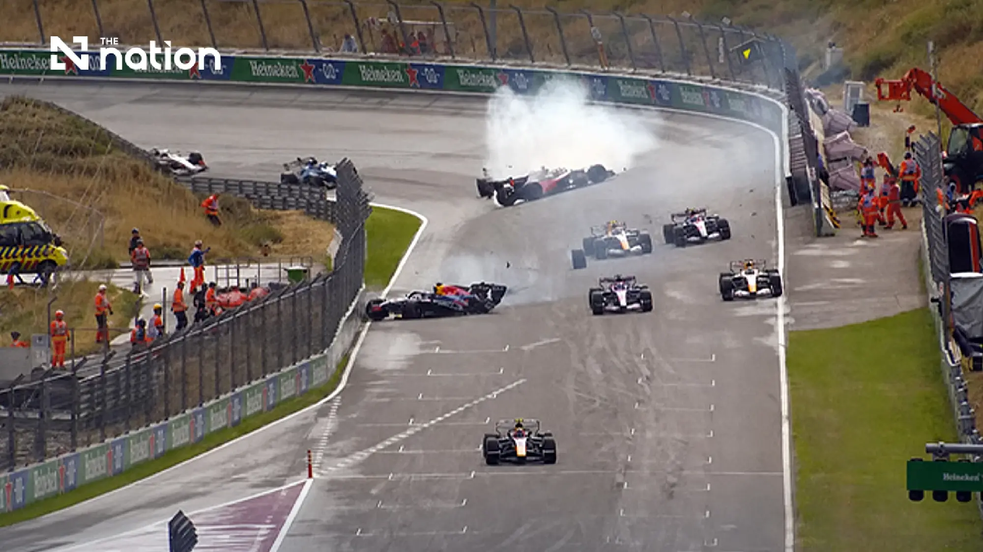 Norris wins Dutch GP after Verstappen's lap-one crash