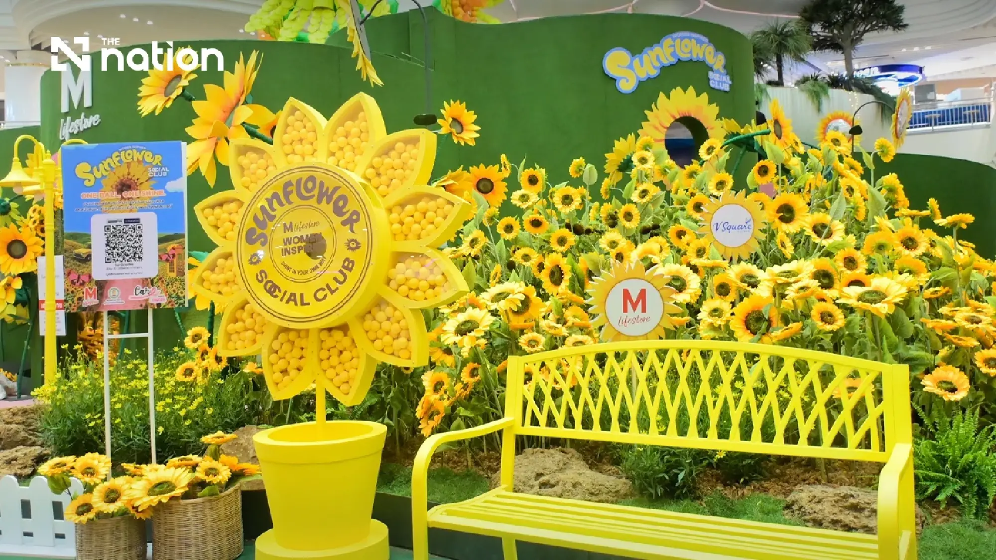 1 Million Sunflowers Bloom in the Heart of Bangkok! The Mall Lifestore Bangkapi Celebrates National Mother's Day