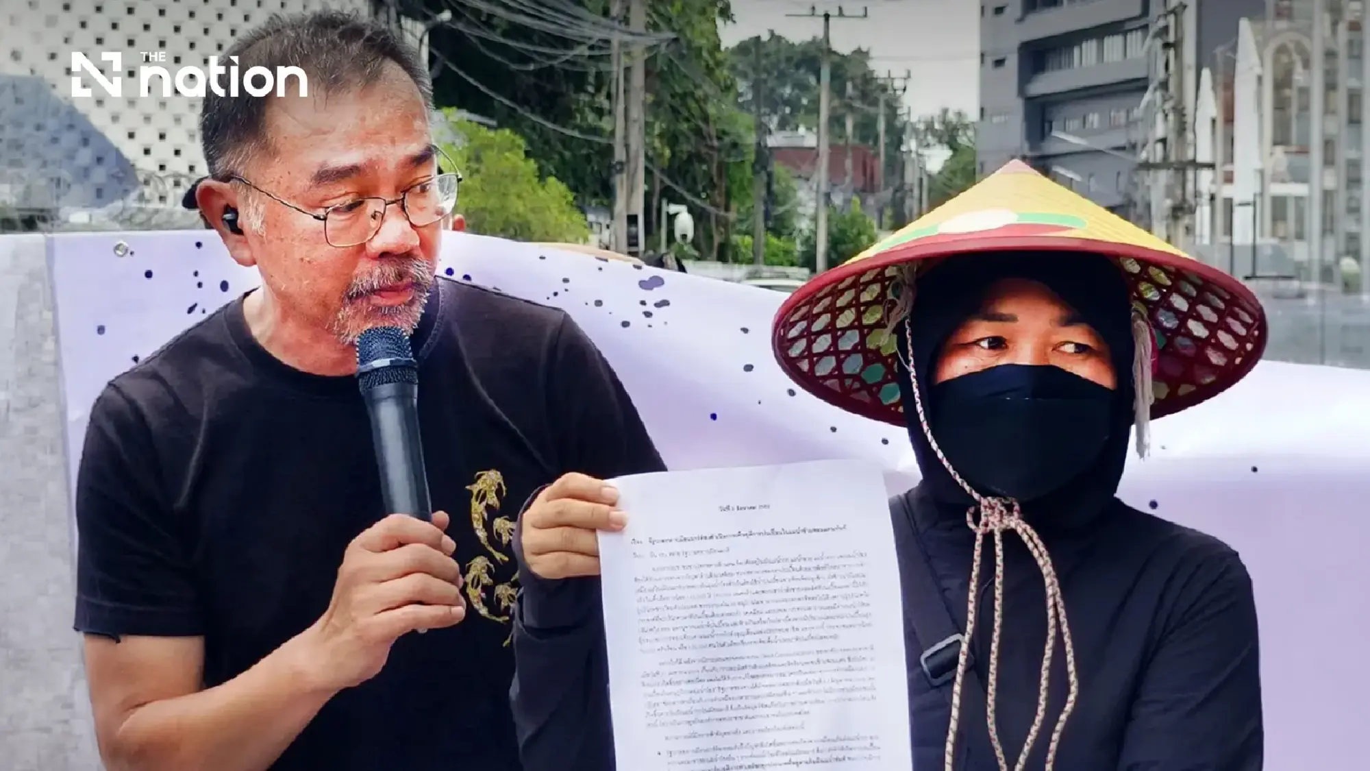 Thai river groups protest, demanding Myanmar halt mines over pollution