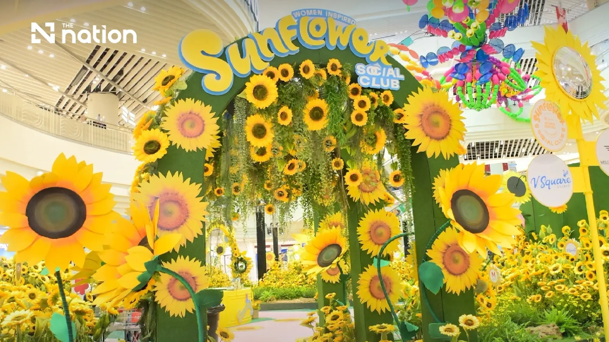 1 Million Sunflowers Bloom in the Heart of Bangkok! The Mall Lifestore Bangkapi Celebrates National Mother's Day