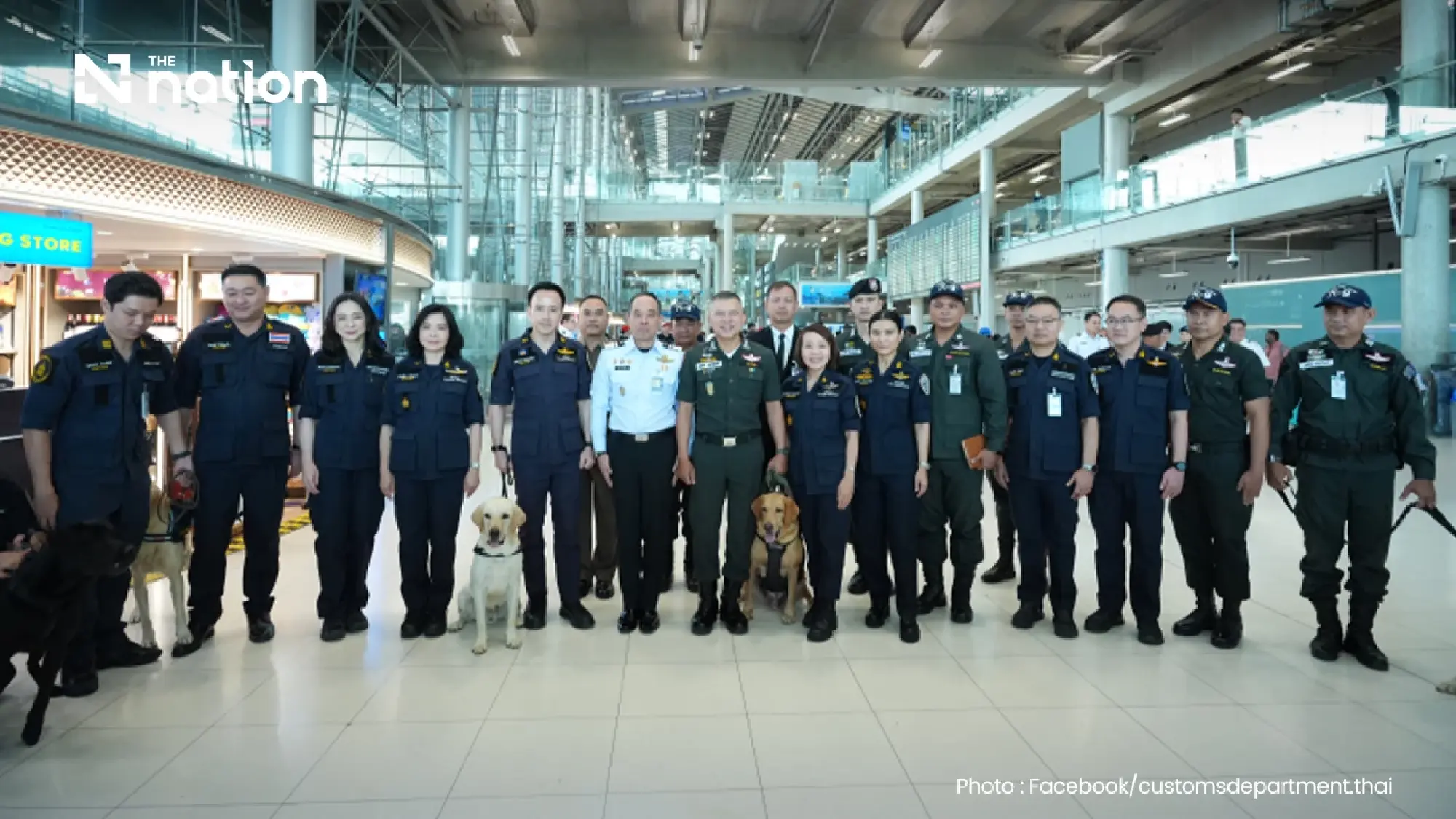 Thai Customs deploys K9s against transnational drug trafficking
