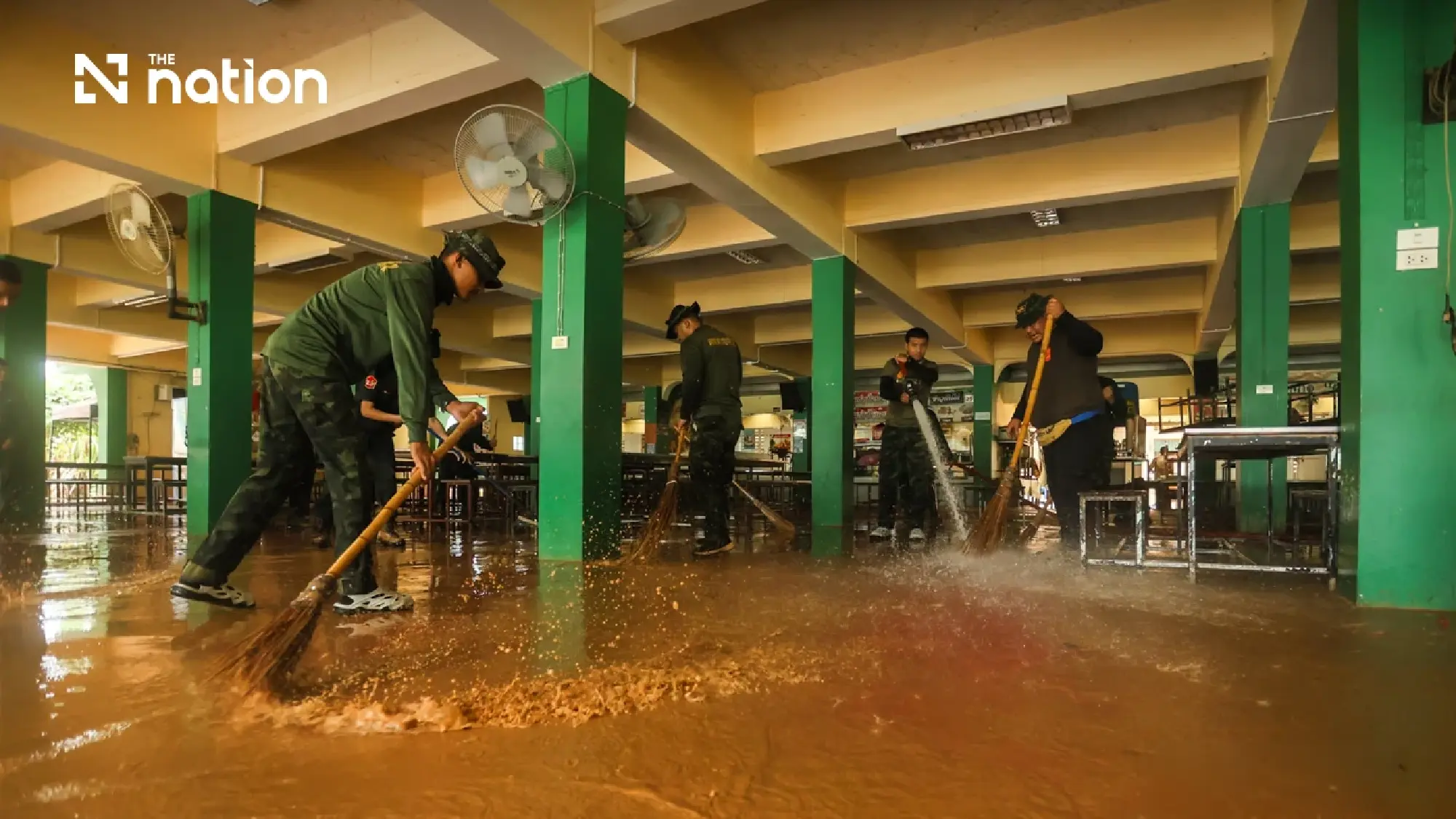 Government Allocates THB100m as Army Joins Nan Flood Clearance