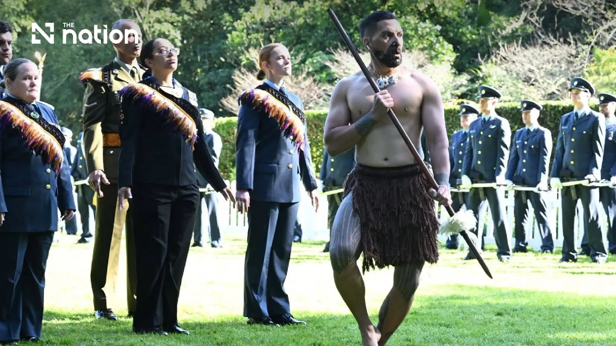 Anutin receives Māori welcome at start of New Zealand visit