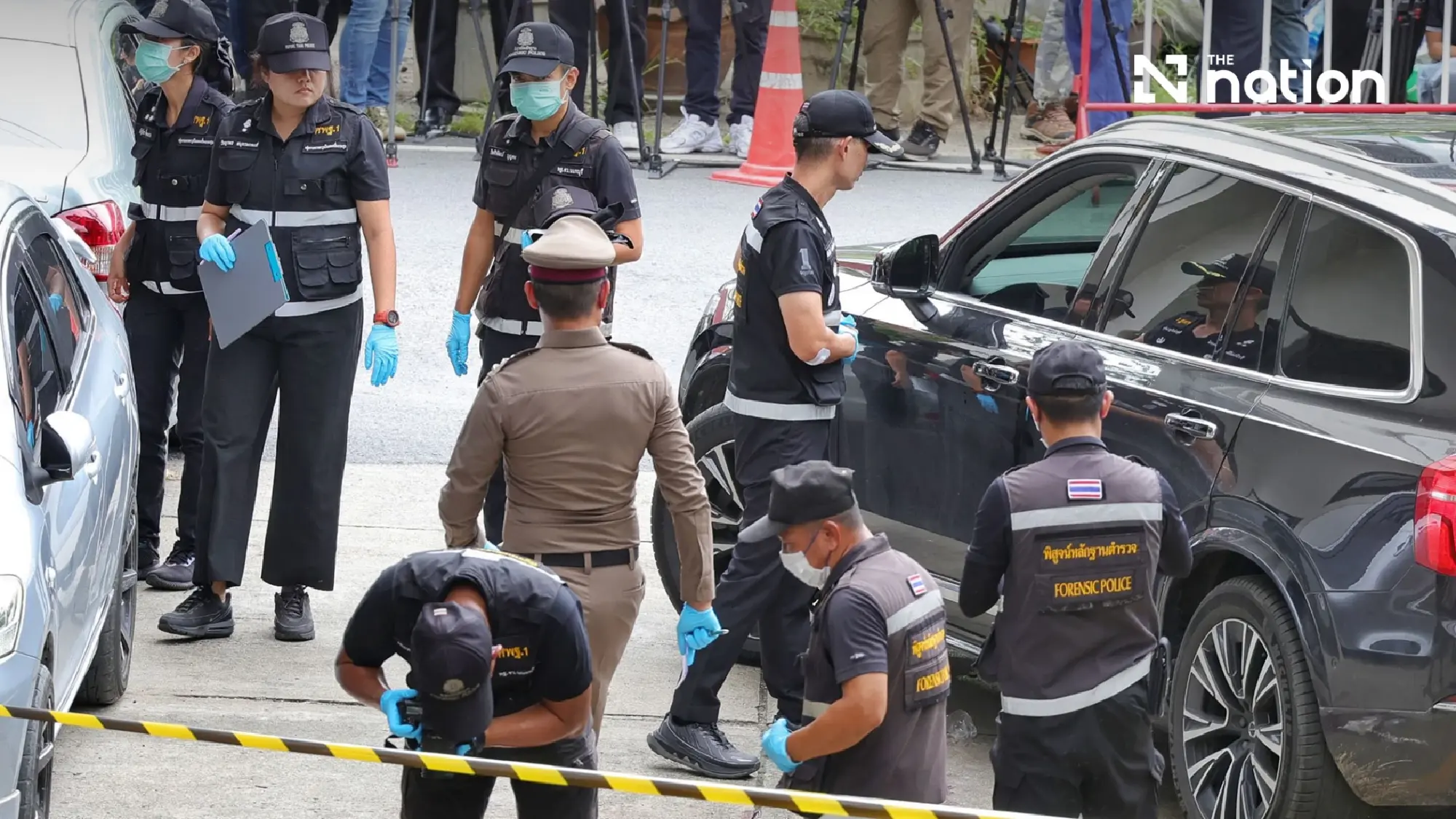 Former MP surrenders over shooting of Nonthaburi PAO chief and driver