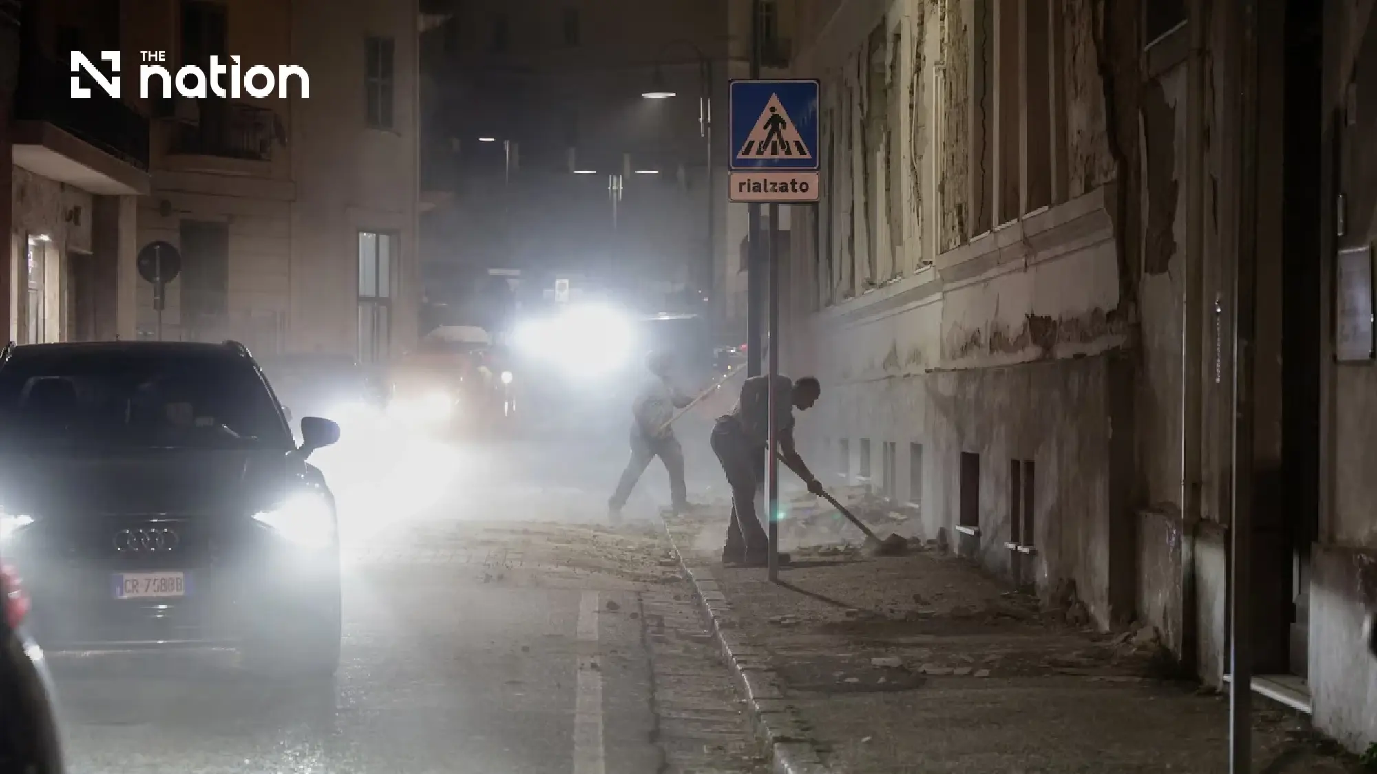 Magnitude 4.7 quake disrupts power and rail services near Naples