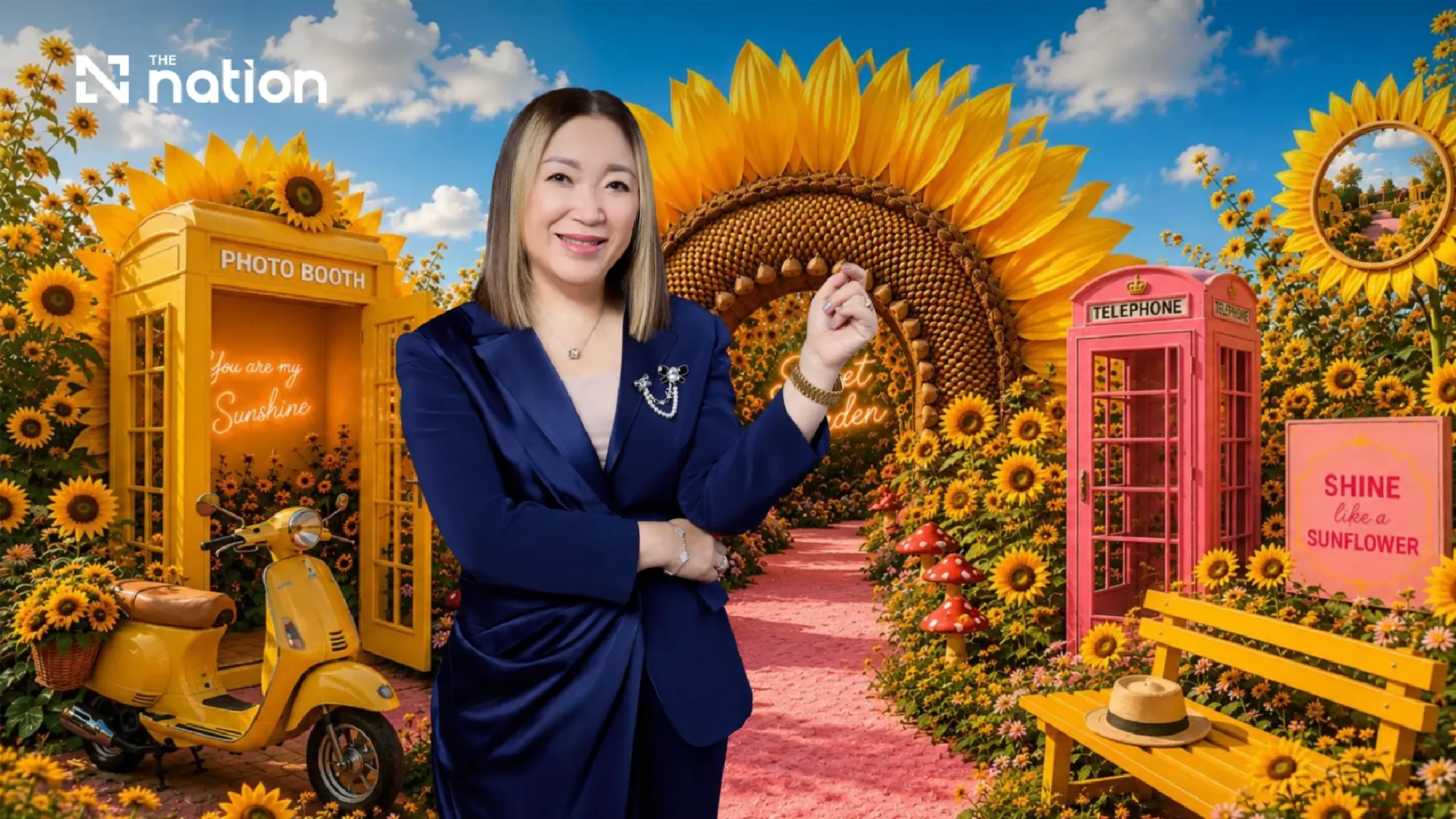 M Card data shape The Mall Lifestore’s Women Inspired 2026 campaign “Sunflower Social Club”