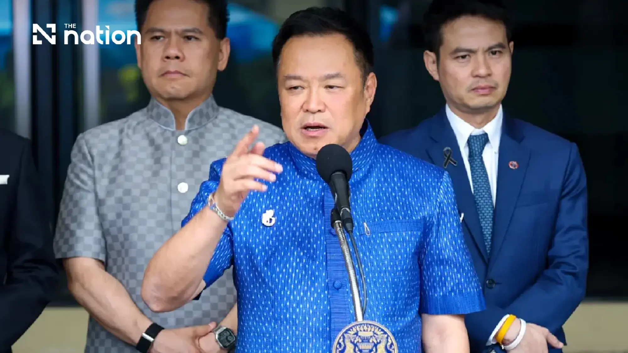 Anutin seeks royal removal of Sarana as NBTC chairman