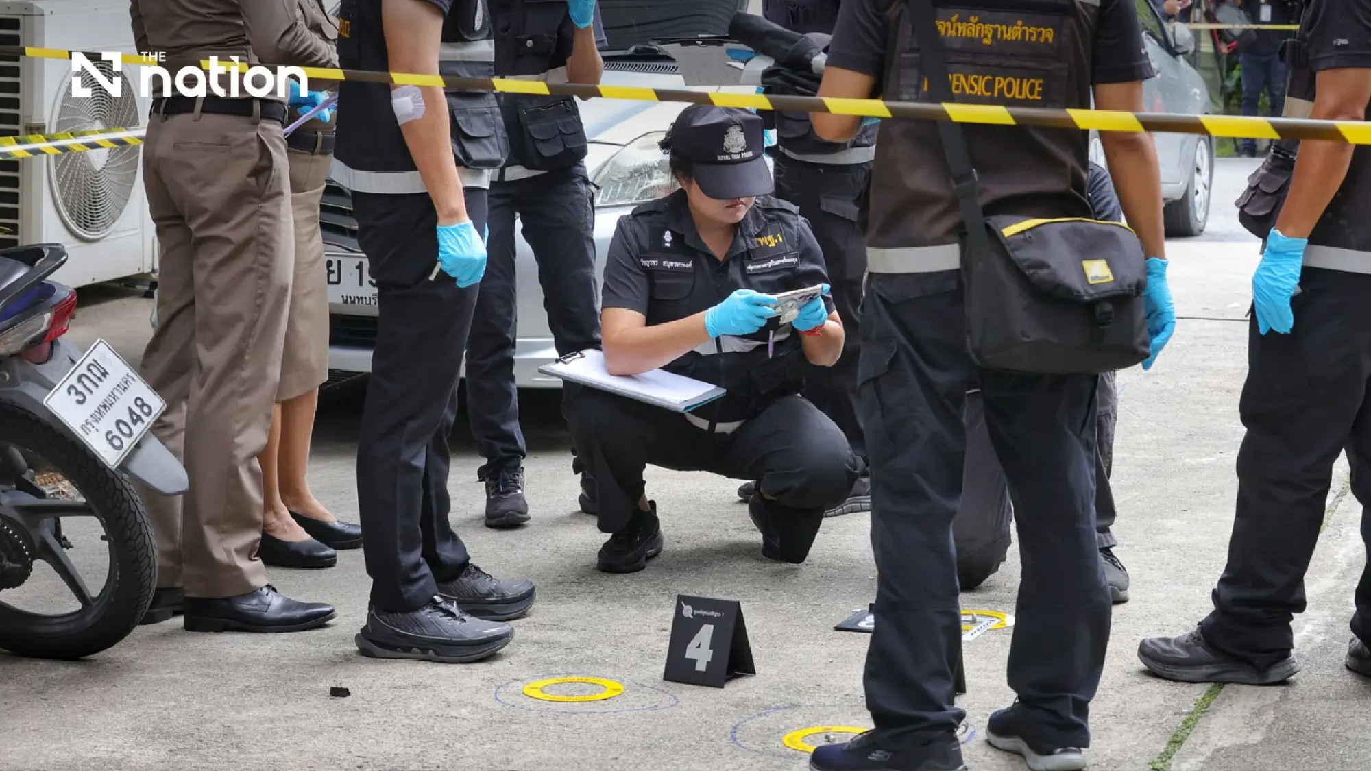Former MP surrenders over shooting of Nonthaburi PAO chief and driver