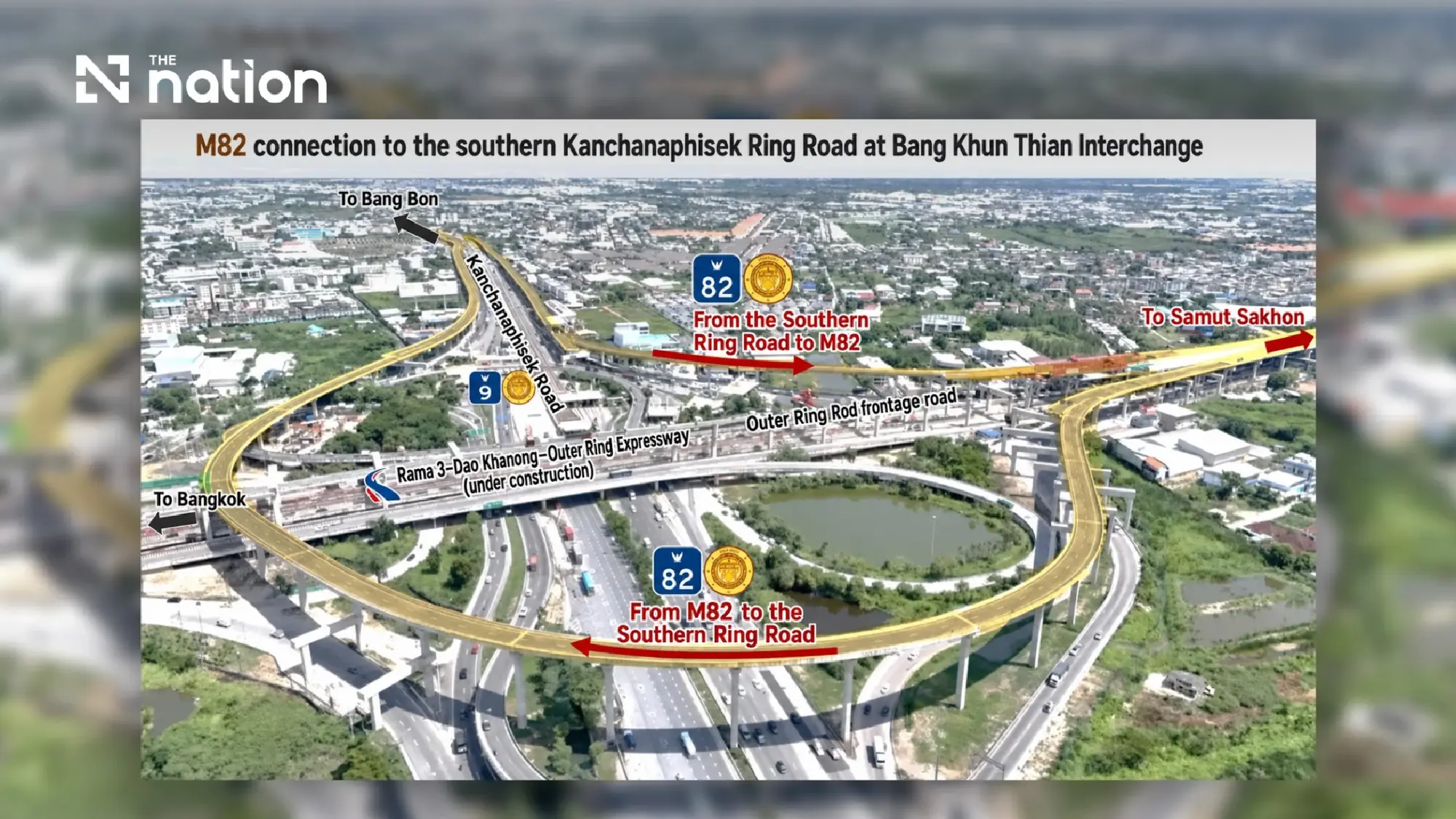 M82 opens toll-free to Ban Phaeo around the clock from Aug 28