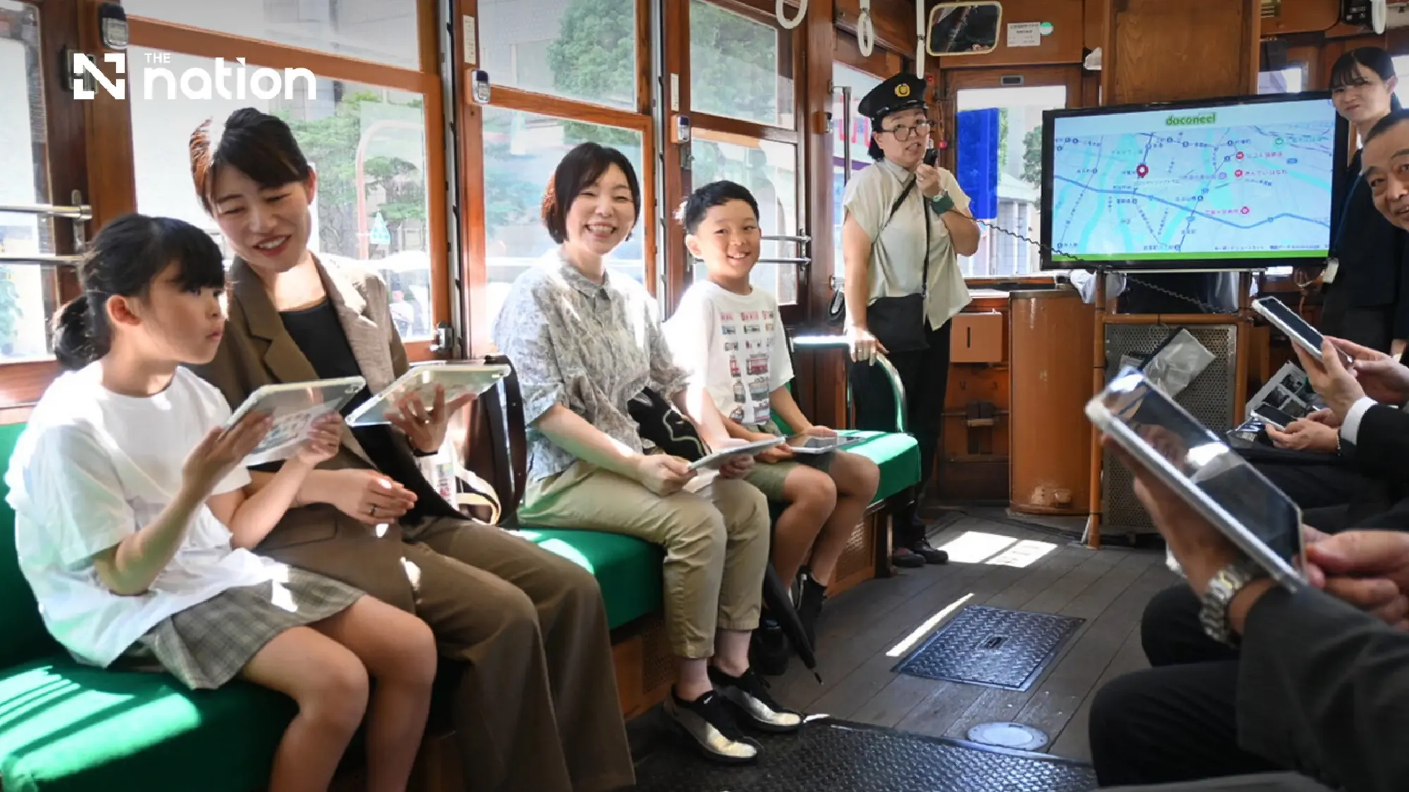 Hiroshima tram tour traces reconstruction after atomic bombing