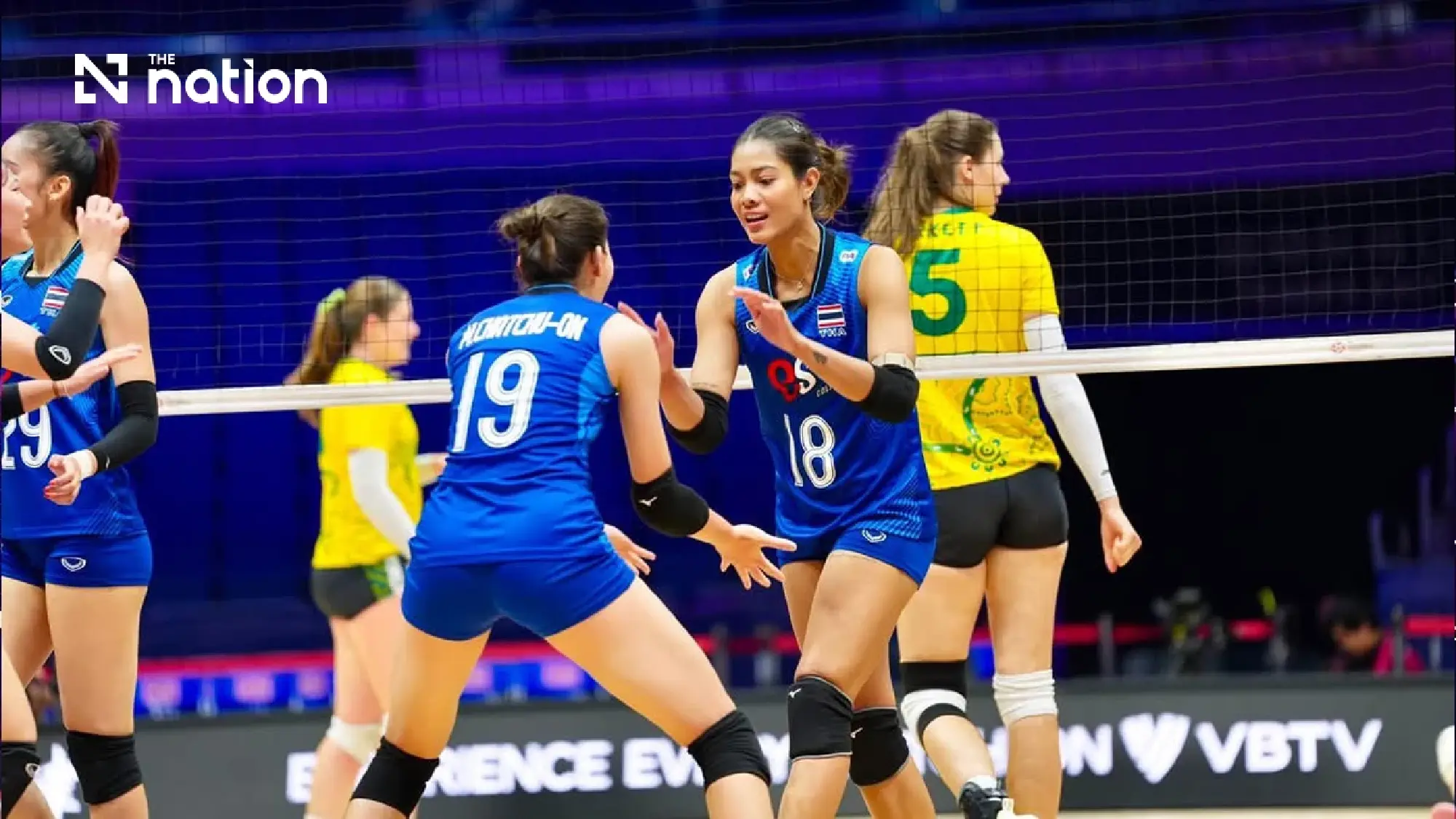 Thailand sweep Australia to open AVC volleyball title defence