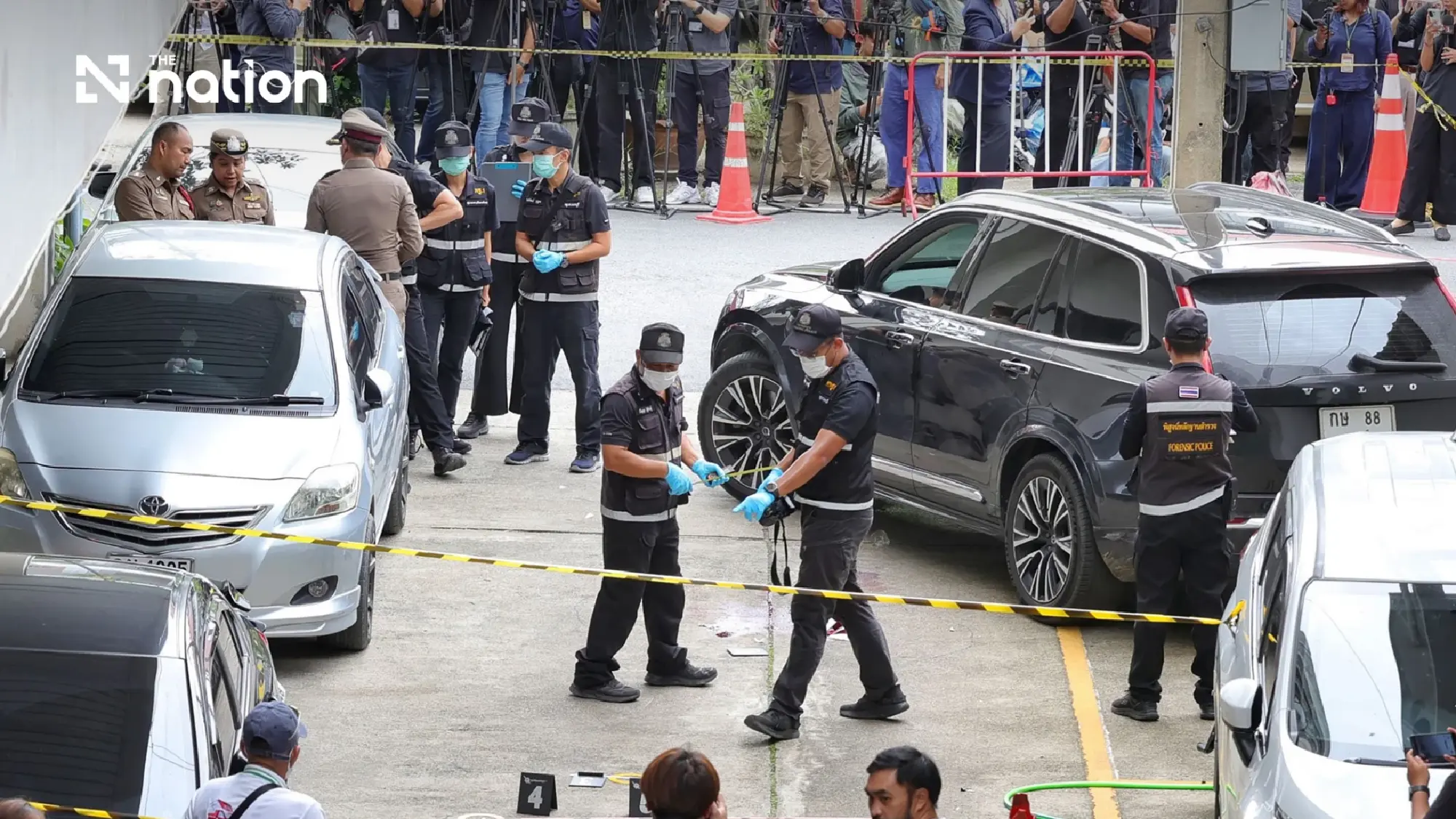 Former MP surrenders over shooting of Nonthaburi PAO chief and driver