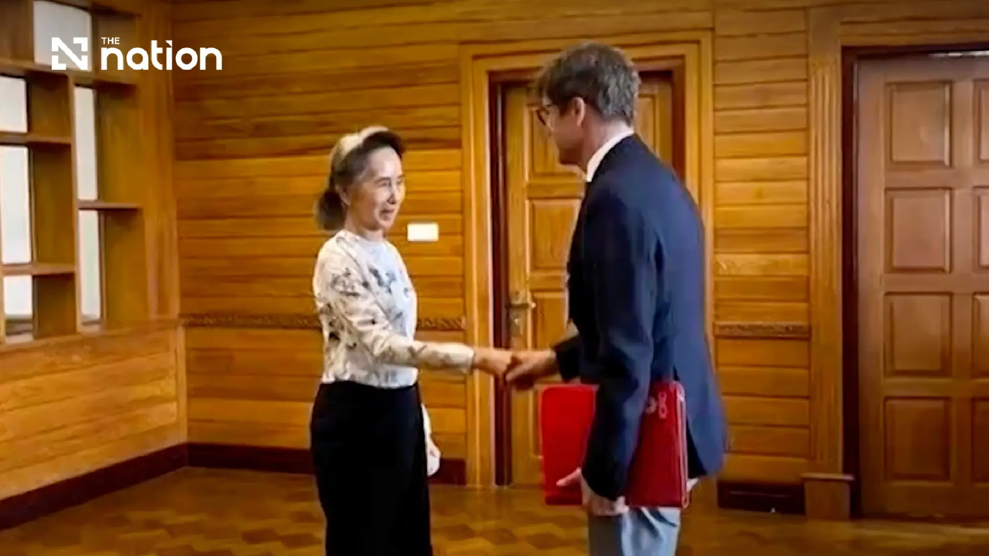 Myanmar pushes back on ASEAN envoy and Suu Kyi release demand