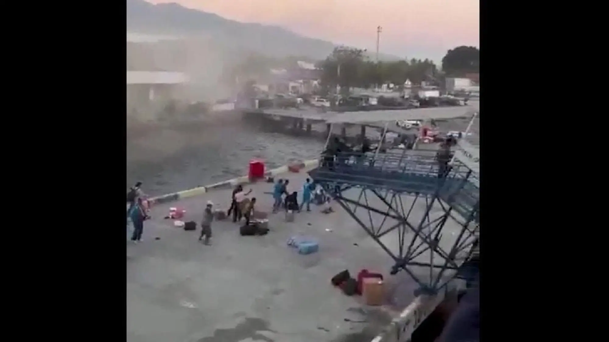 Magnitude 7.7 quake hits Indonesia, killing at least two