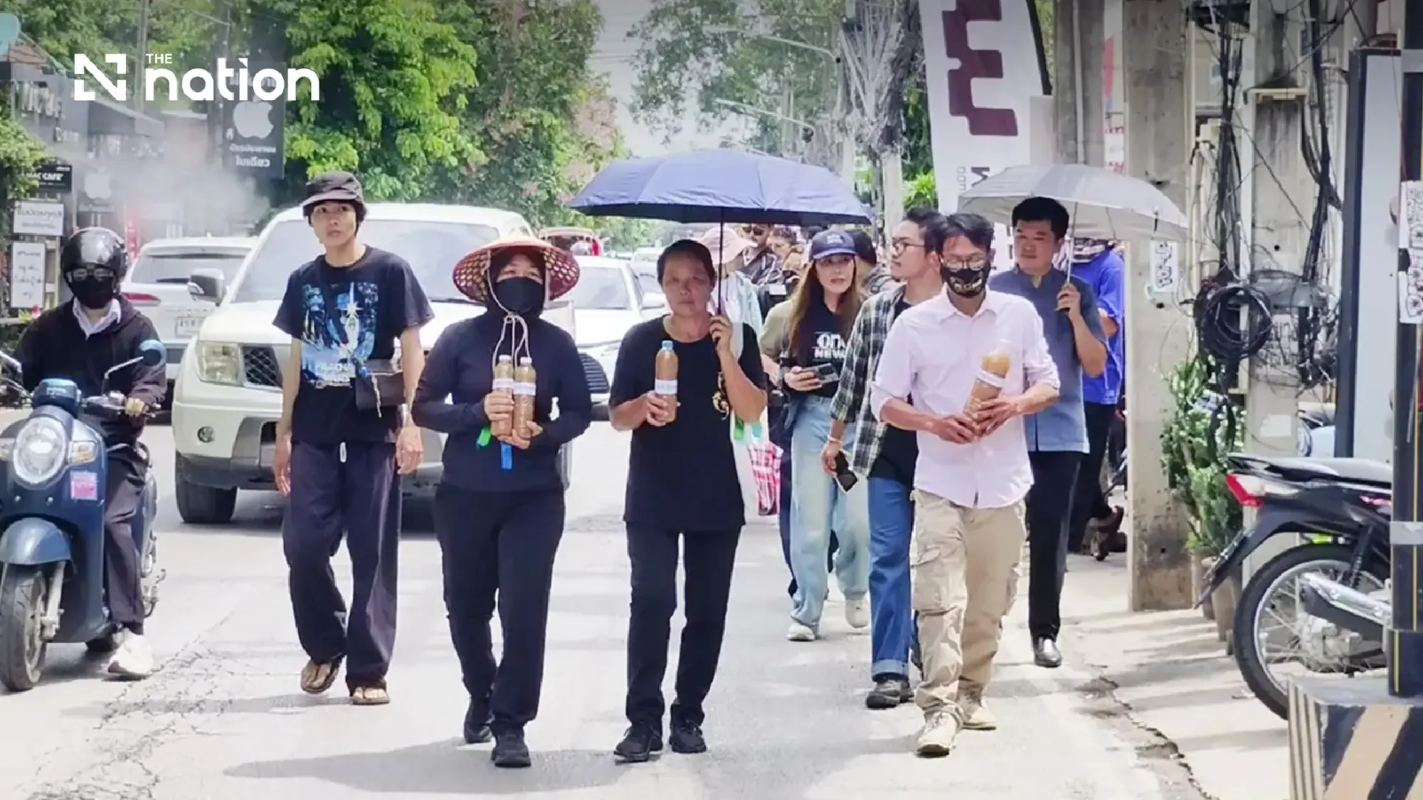 Thai river groups protest, demanding Myanmar halt mines over pollution