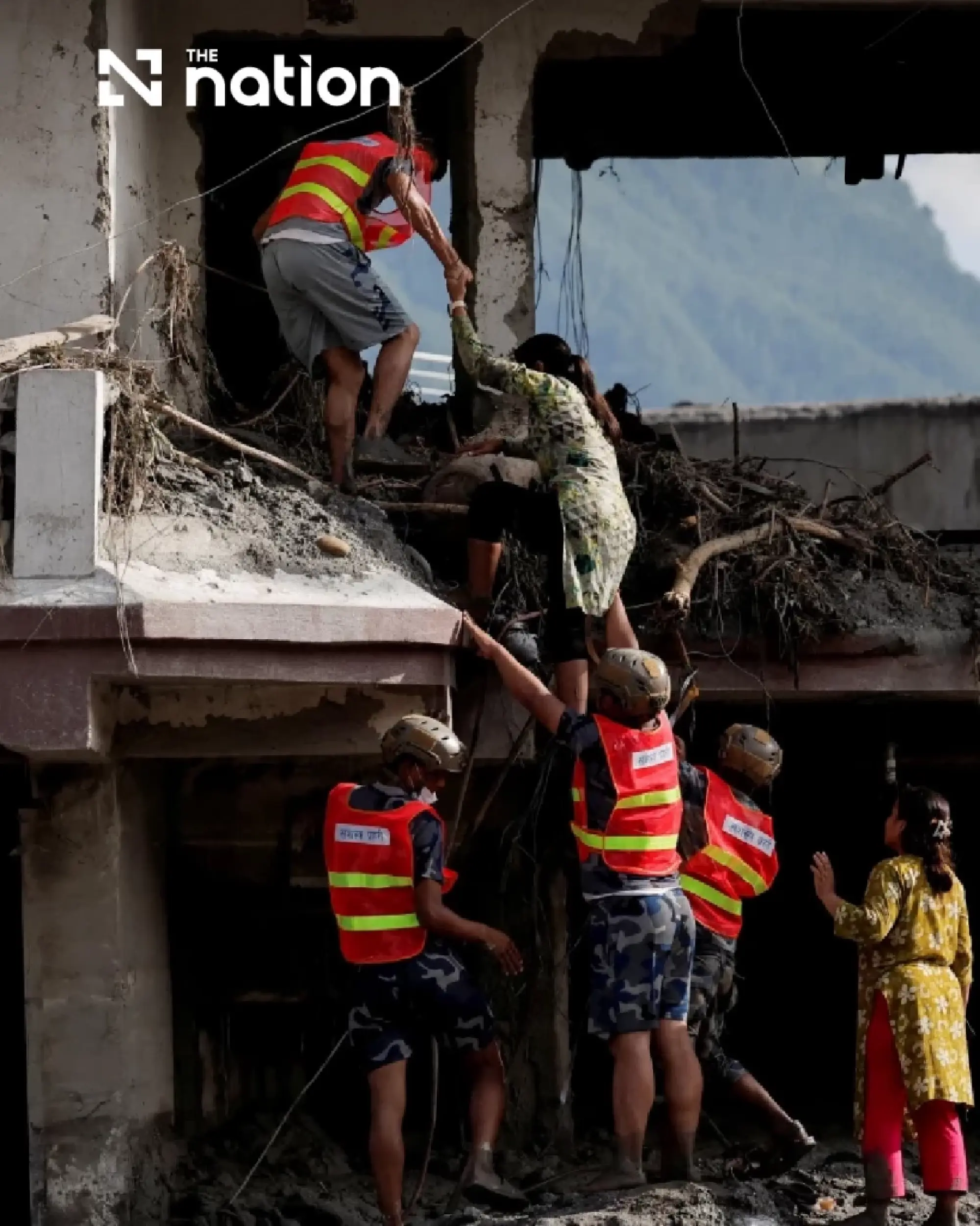 Glacier flood leaves nearly 5,000 missing across Nepal and Tibet
