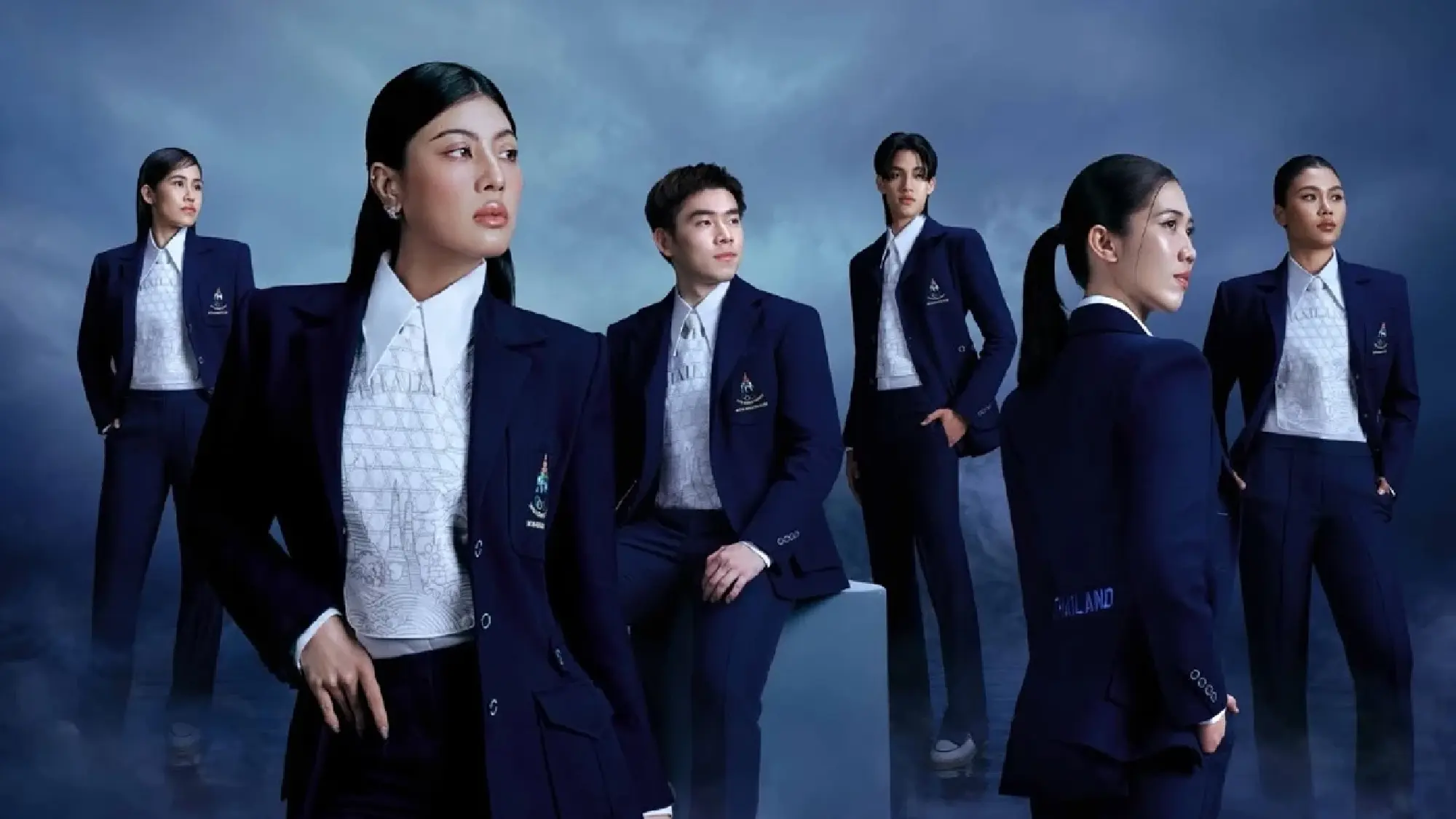 Thai Asian Games uniforms blend indigo craft with modern design