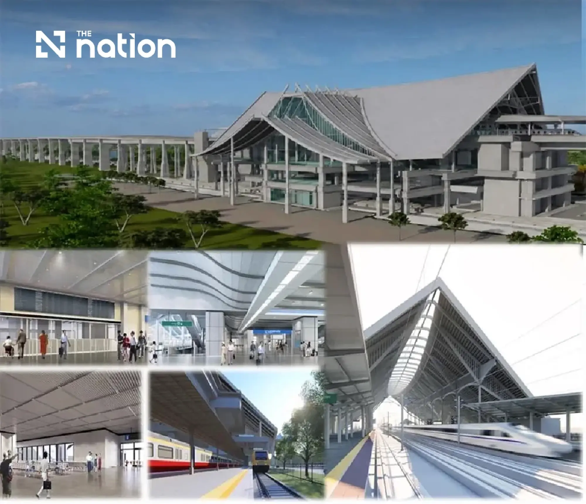 First look at Saraburi high-speed rail station, gateway to the Northeast