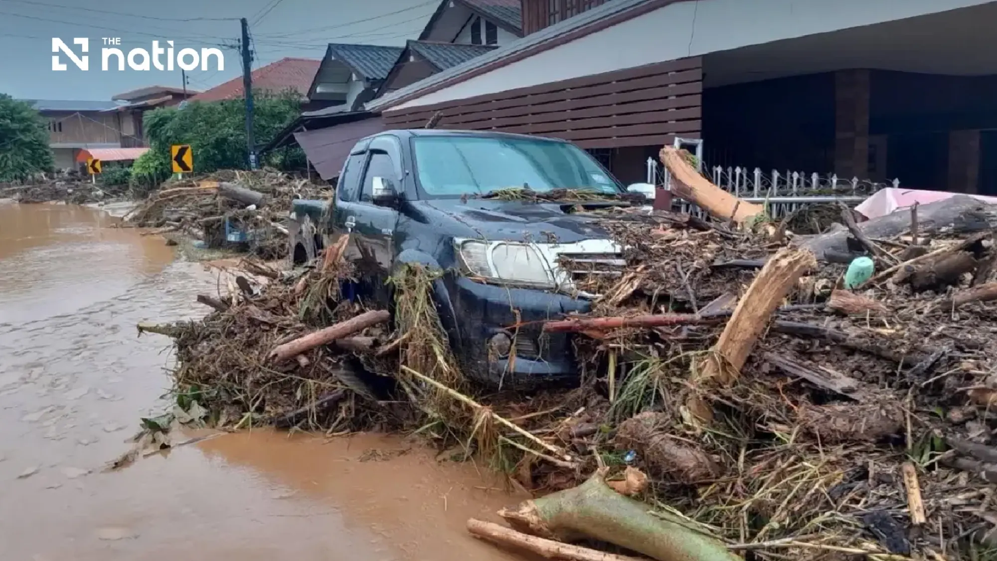 Clean-up begins in Pua after floods leave 3,800 tonnes of waste
