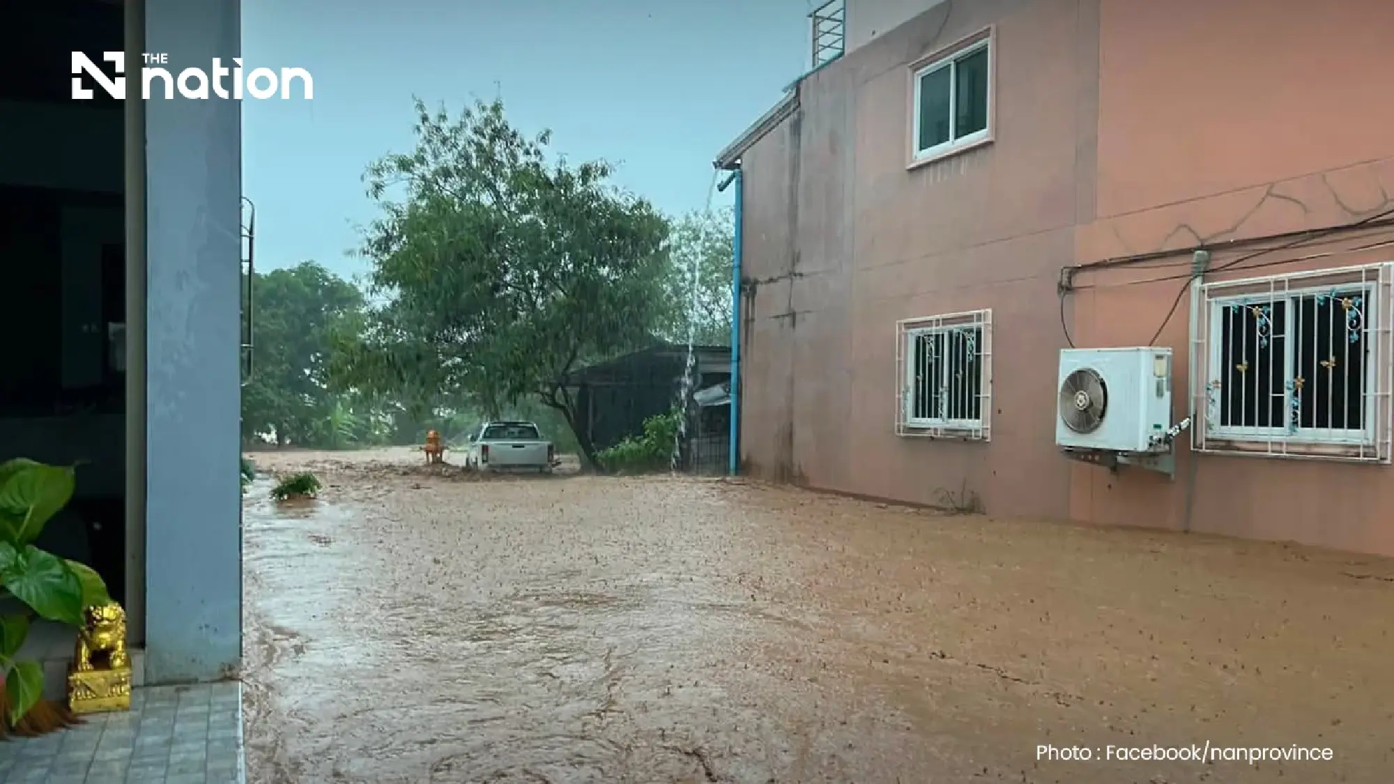 PM Anutin orders aid for flooded Nan as shelter opens in disaster area