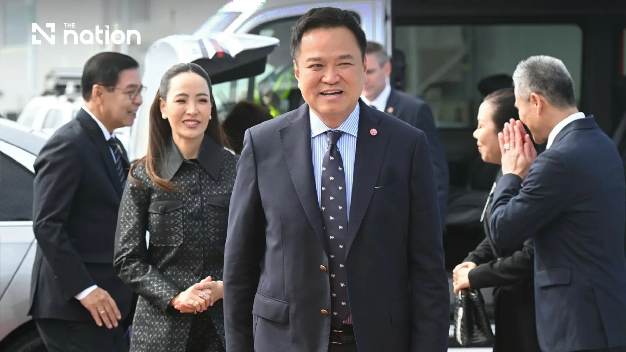 PM Anutin Meets Thai Diaspora in Auckland Before Urgent Nan Flood Visit