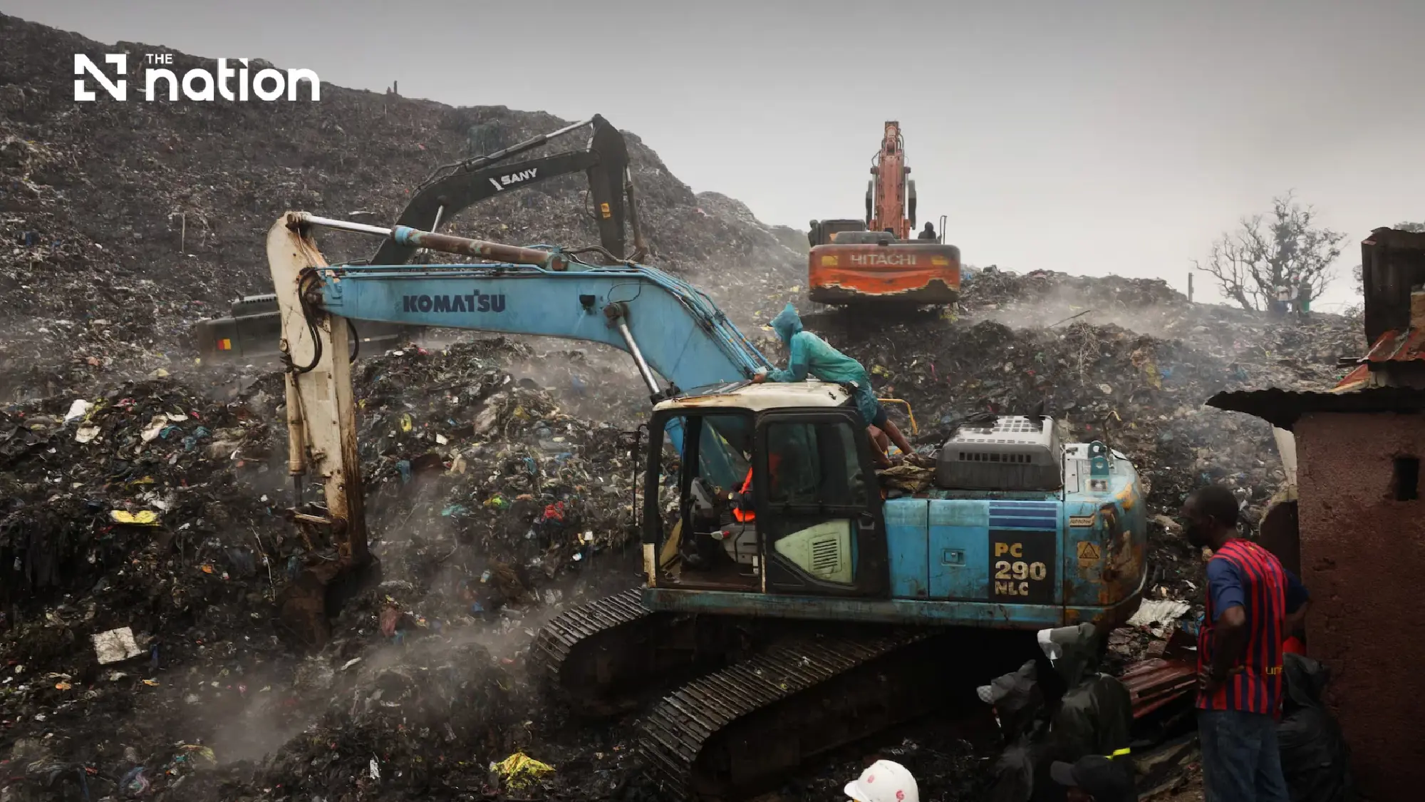 Thirty killed as landfill collapses after heavy rain in Guinea